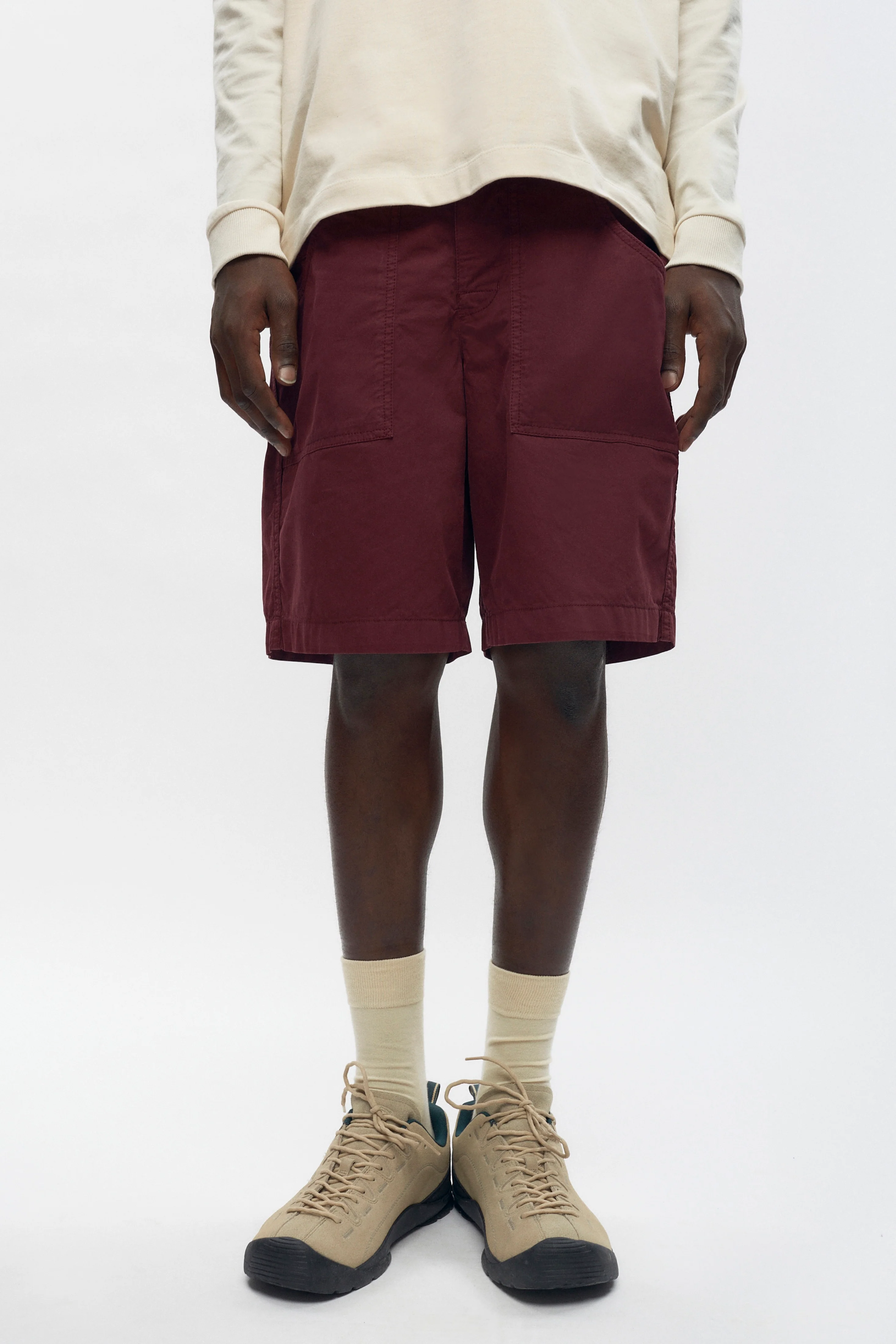 Tefnut Beach Shorts in Plum - Image 3