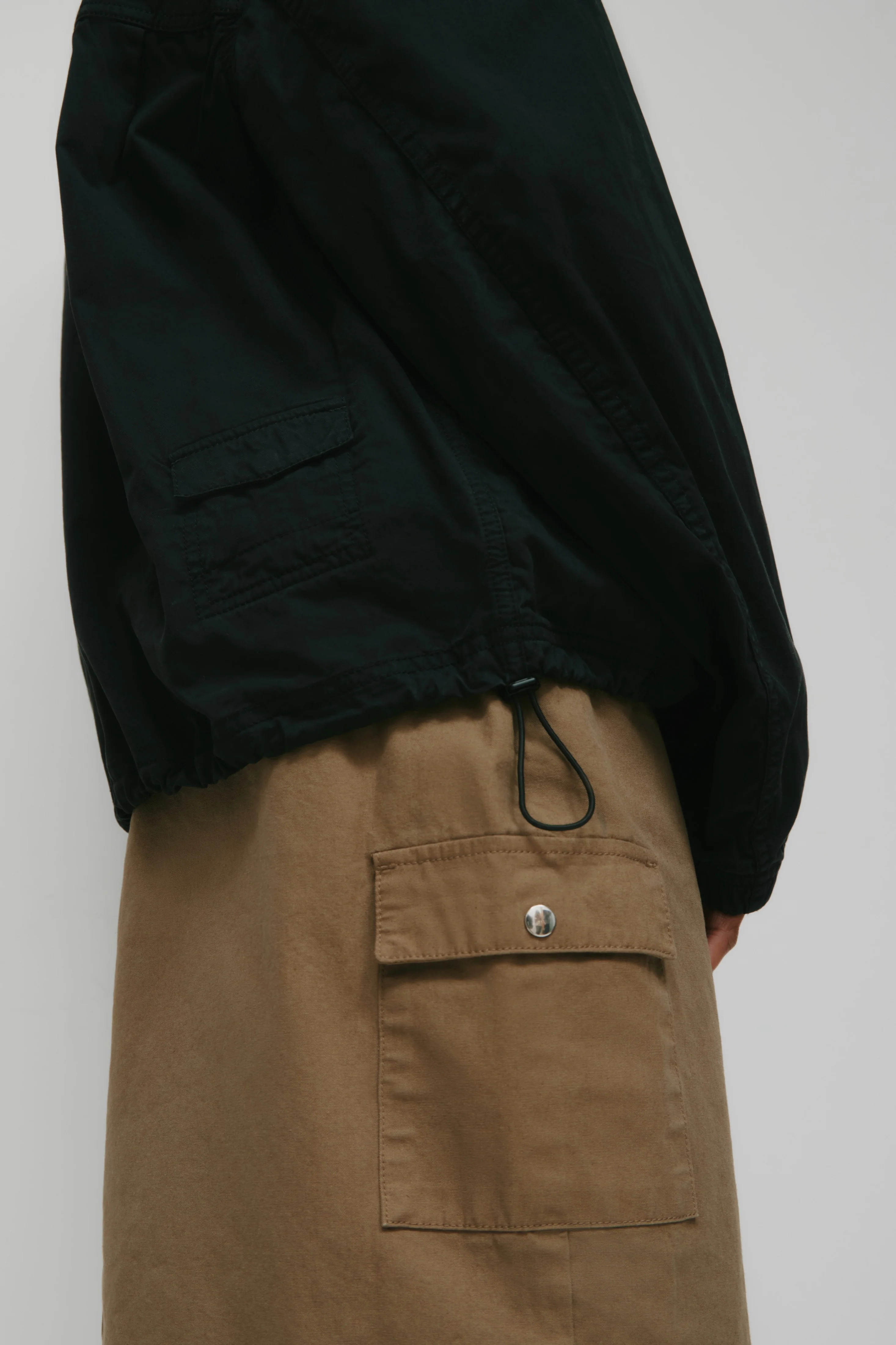 Men's Tefnut Stand Collar Jacket in Black - Image 11