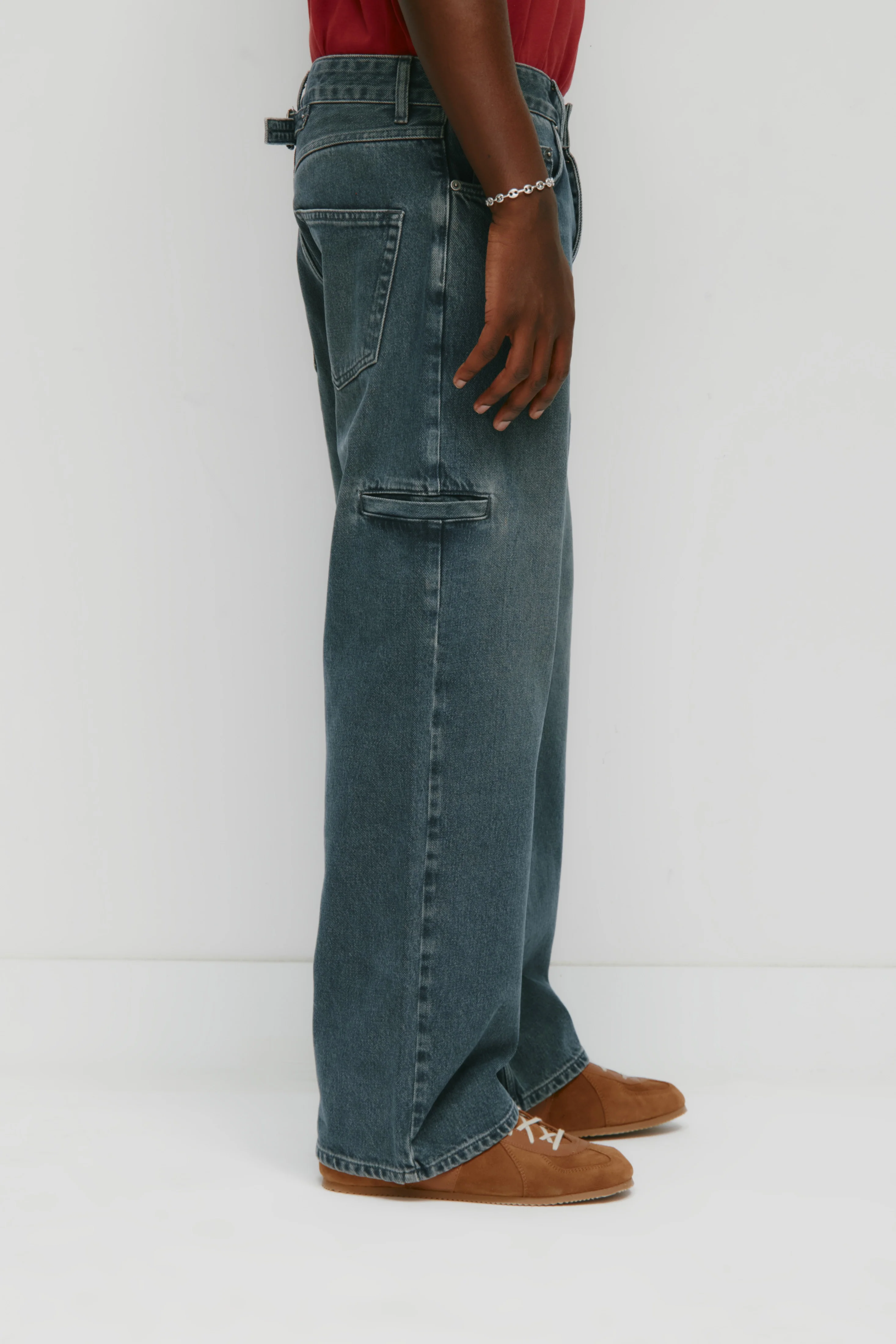 Men's Wadi Denim in Storm Wash - Image 4