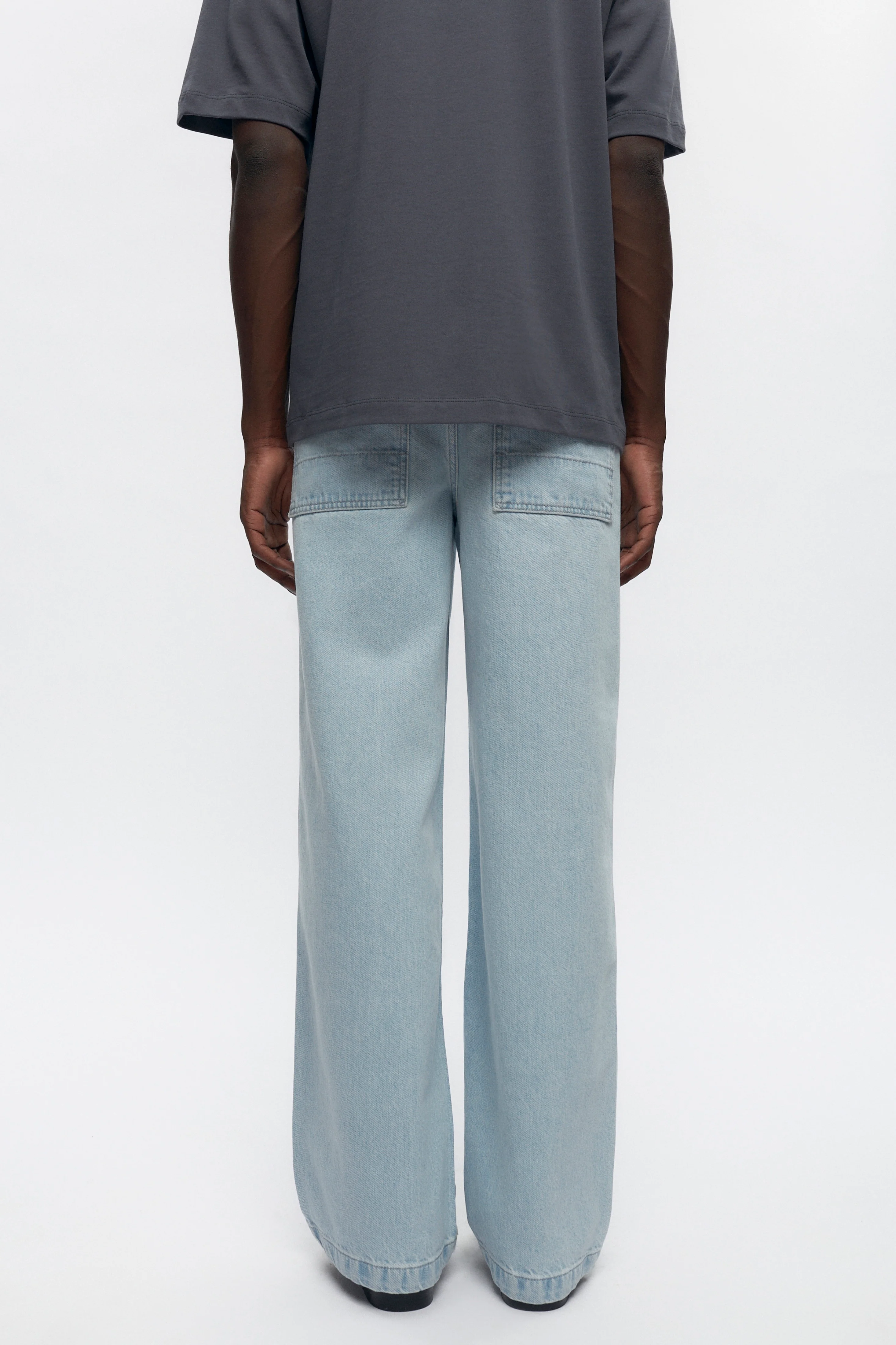 Work Denim in Light Wash - Image 3