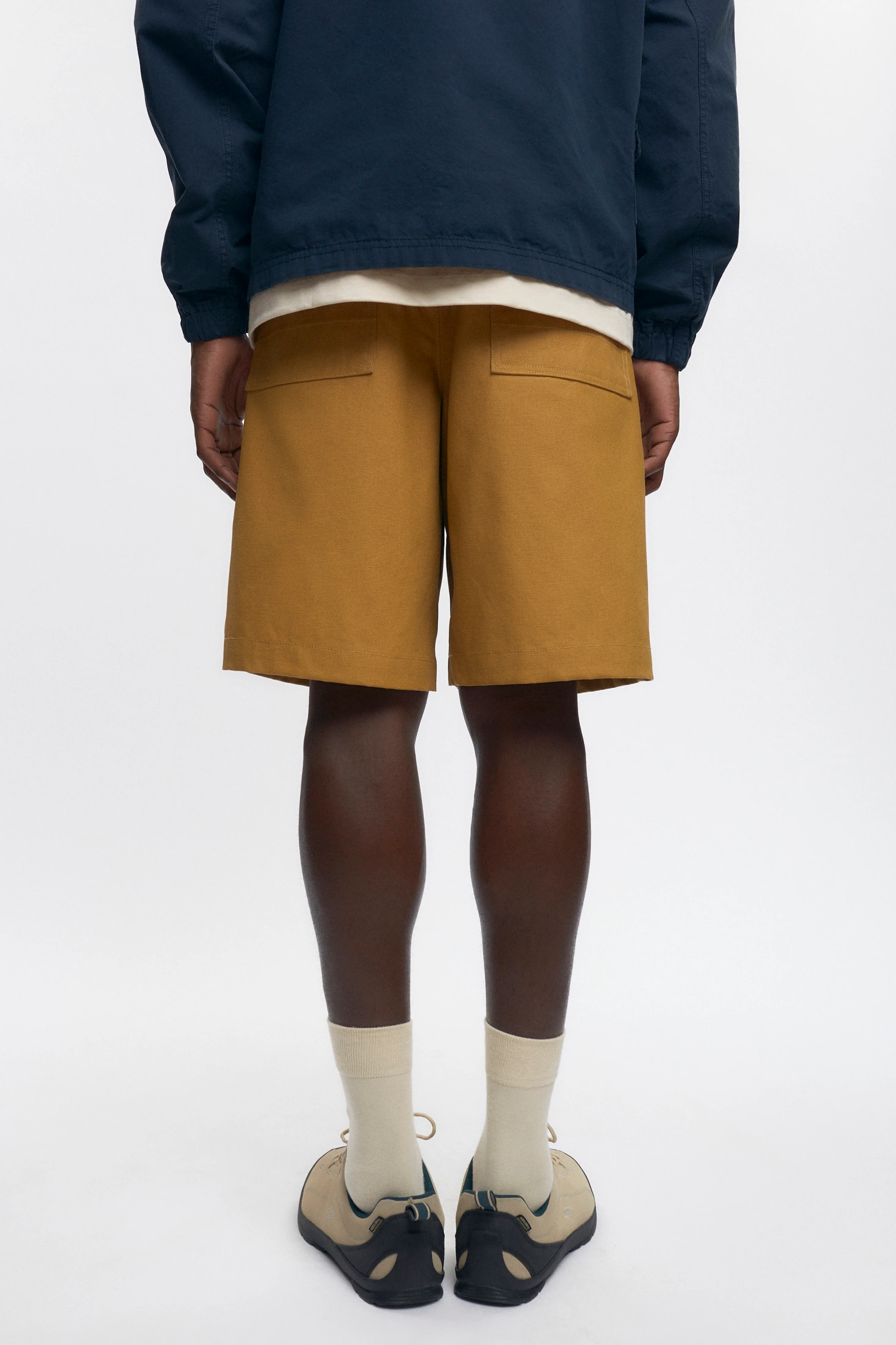 Work Shorts in Dark Camel - Image 3