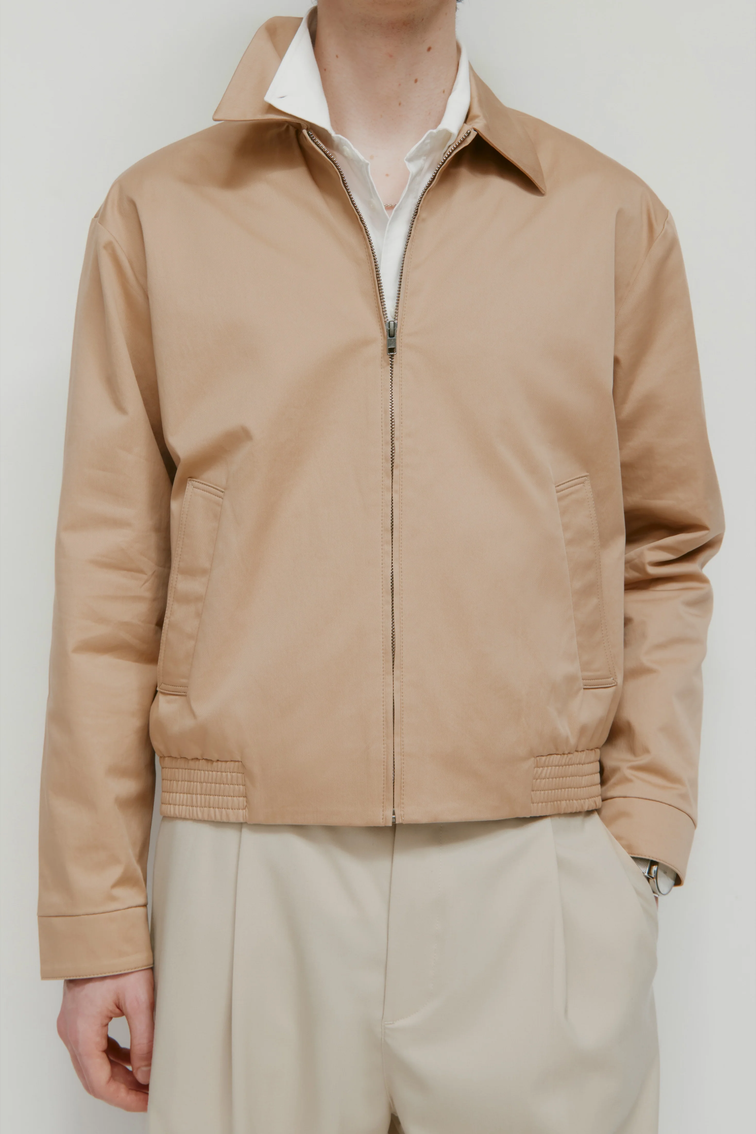 Men's Zayd Postal Jacket in Safari - Image 5