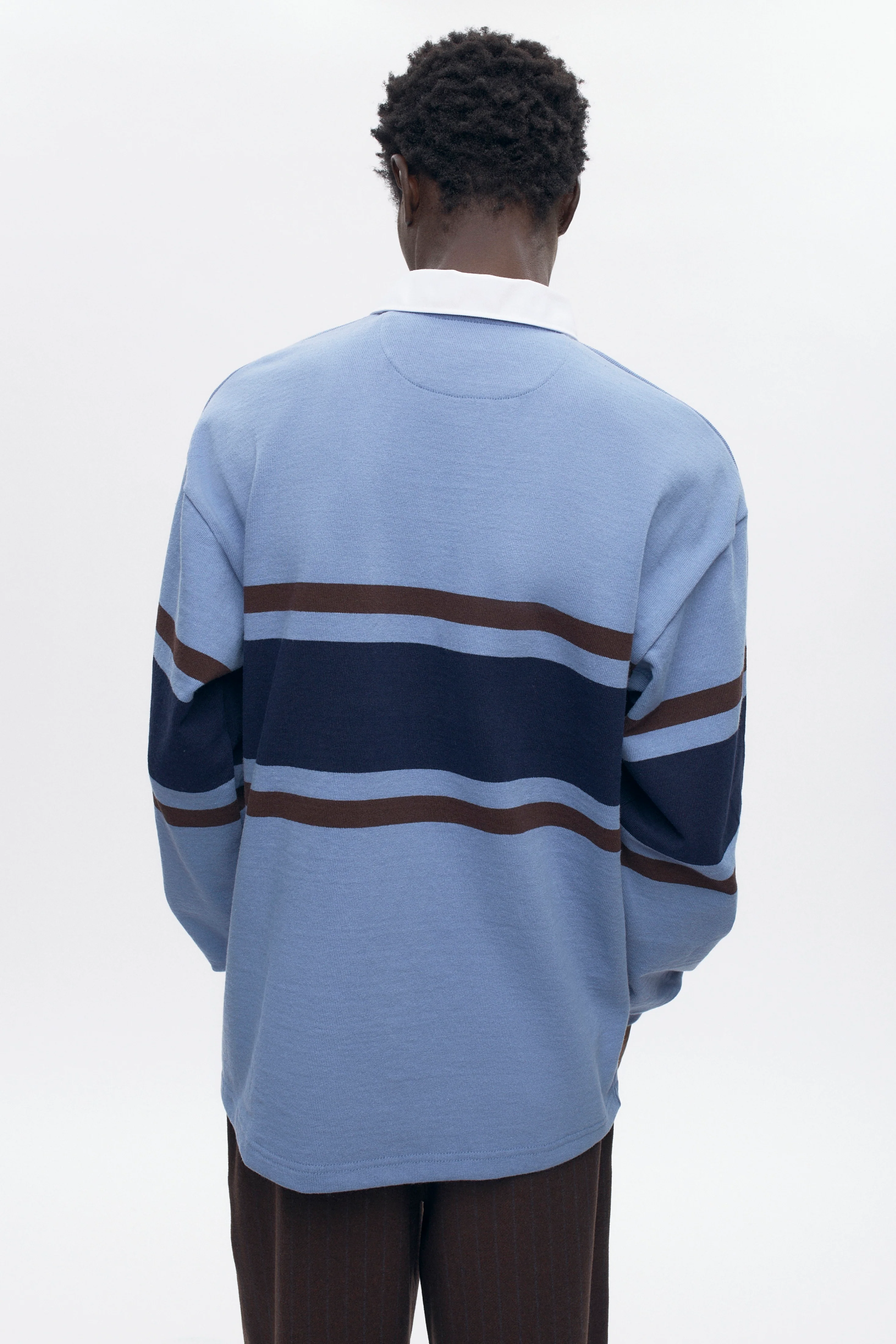 Barbarian Rugby in Columbia/Navy/Brown - Image 4