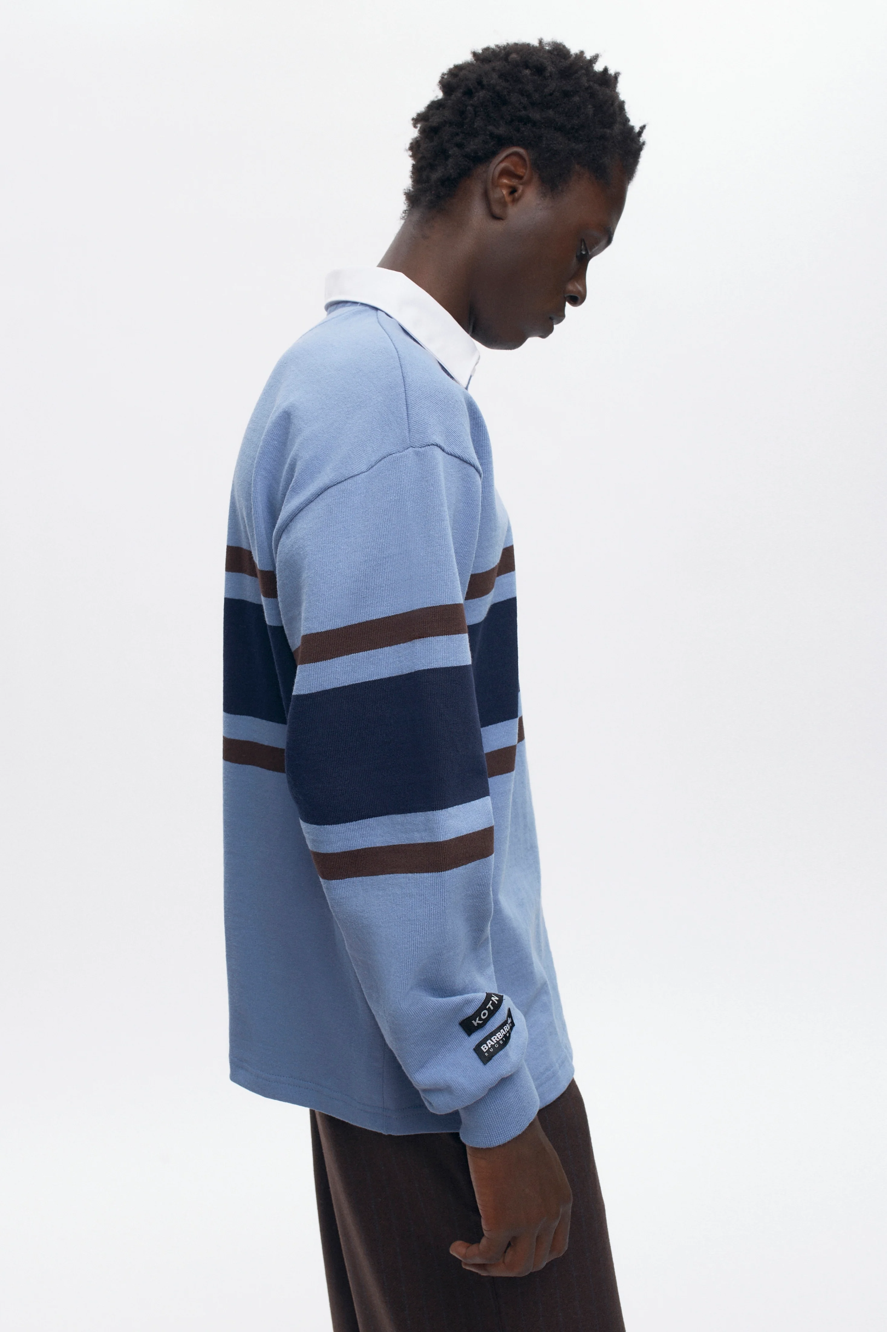 Barbarian Rugby in Columbia/Navy/Brown - Image 5