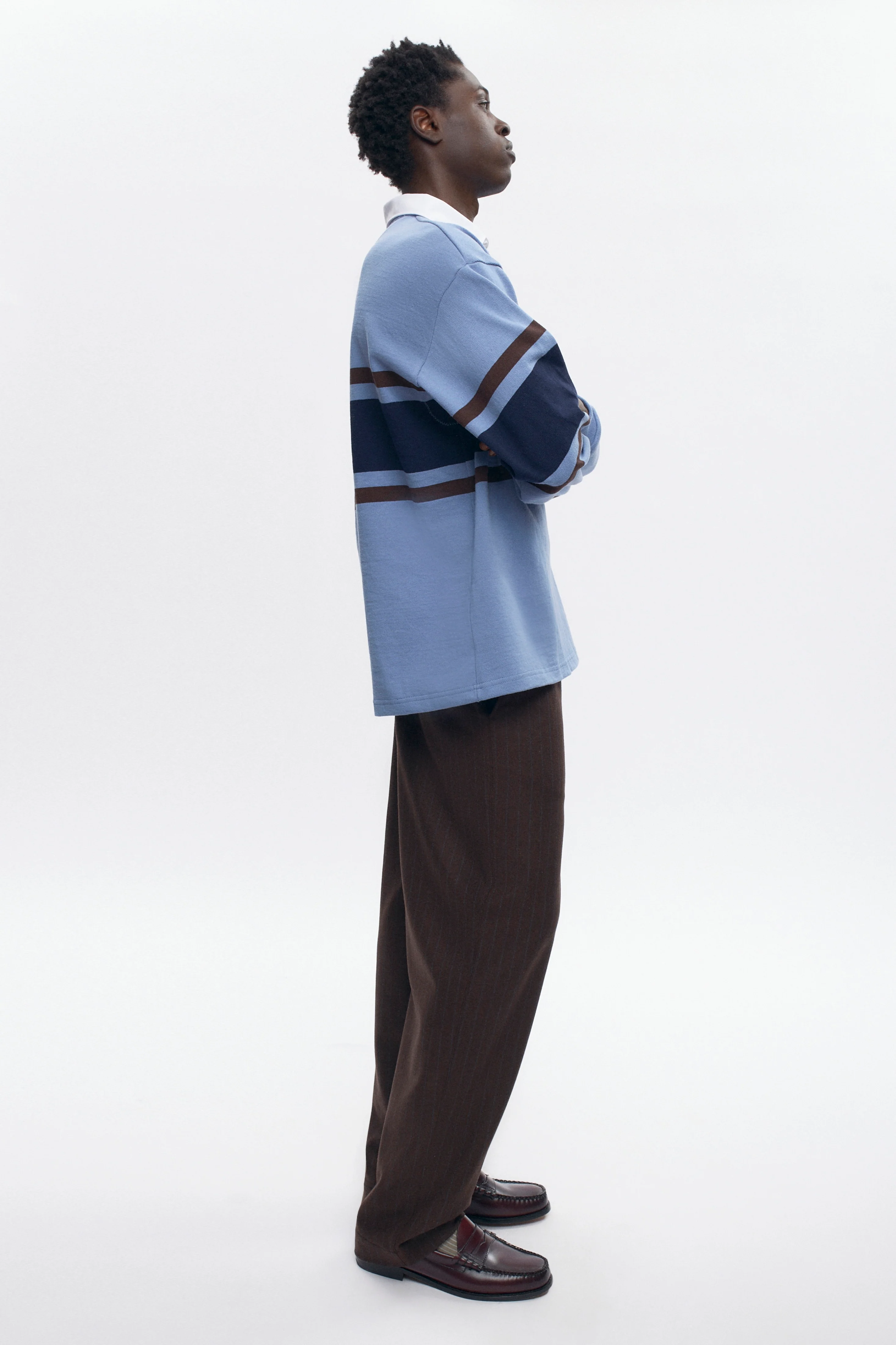 Barbarian Rugby in Columbia/Navy/Brown - Image 6
