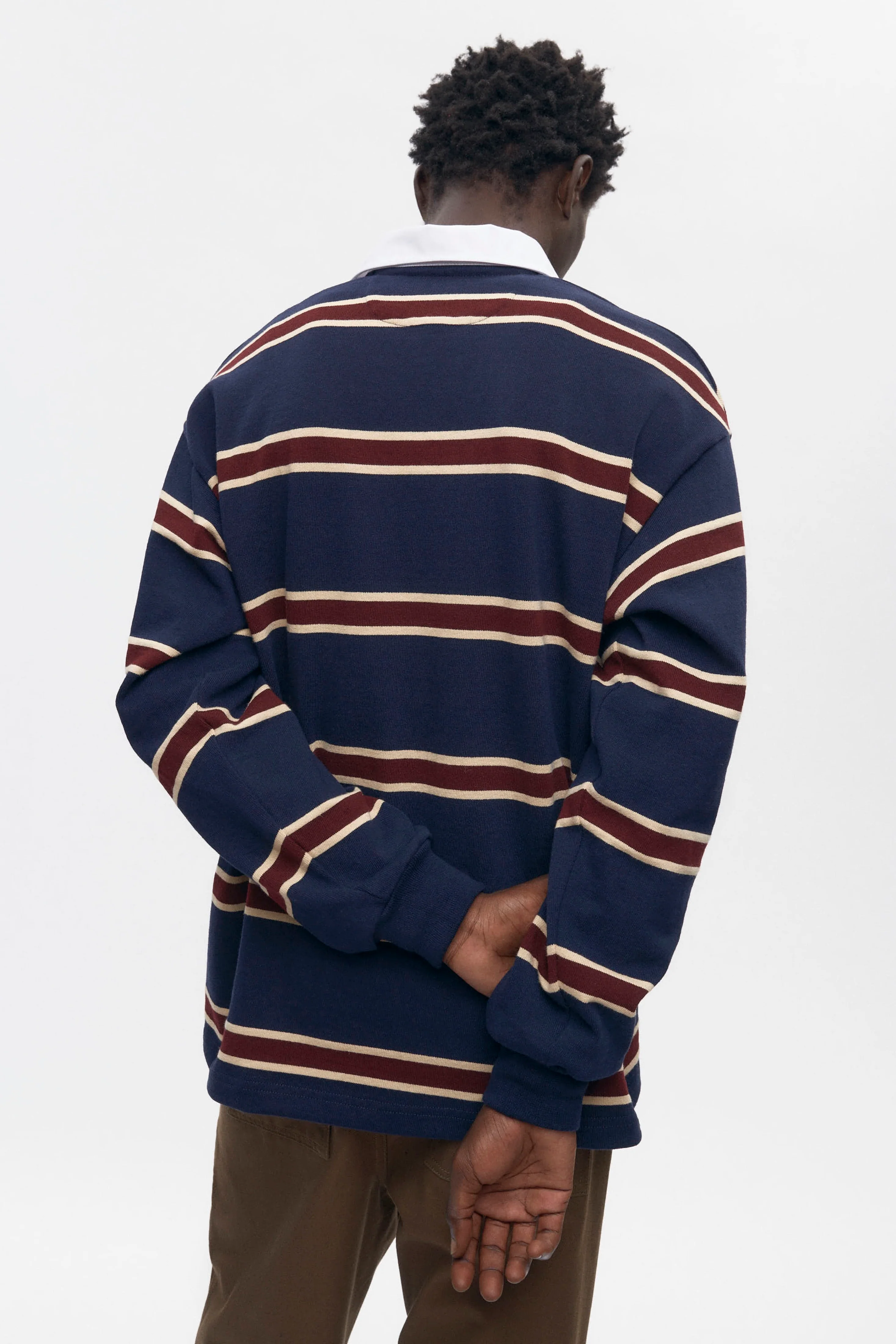 Barbarian Rugby in Harvard/Navy/Beige - Image 5