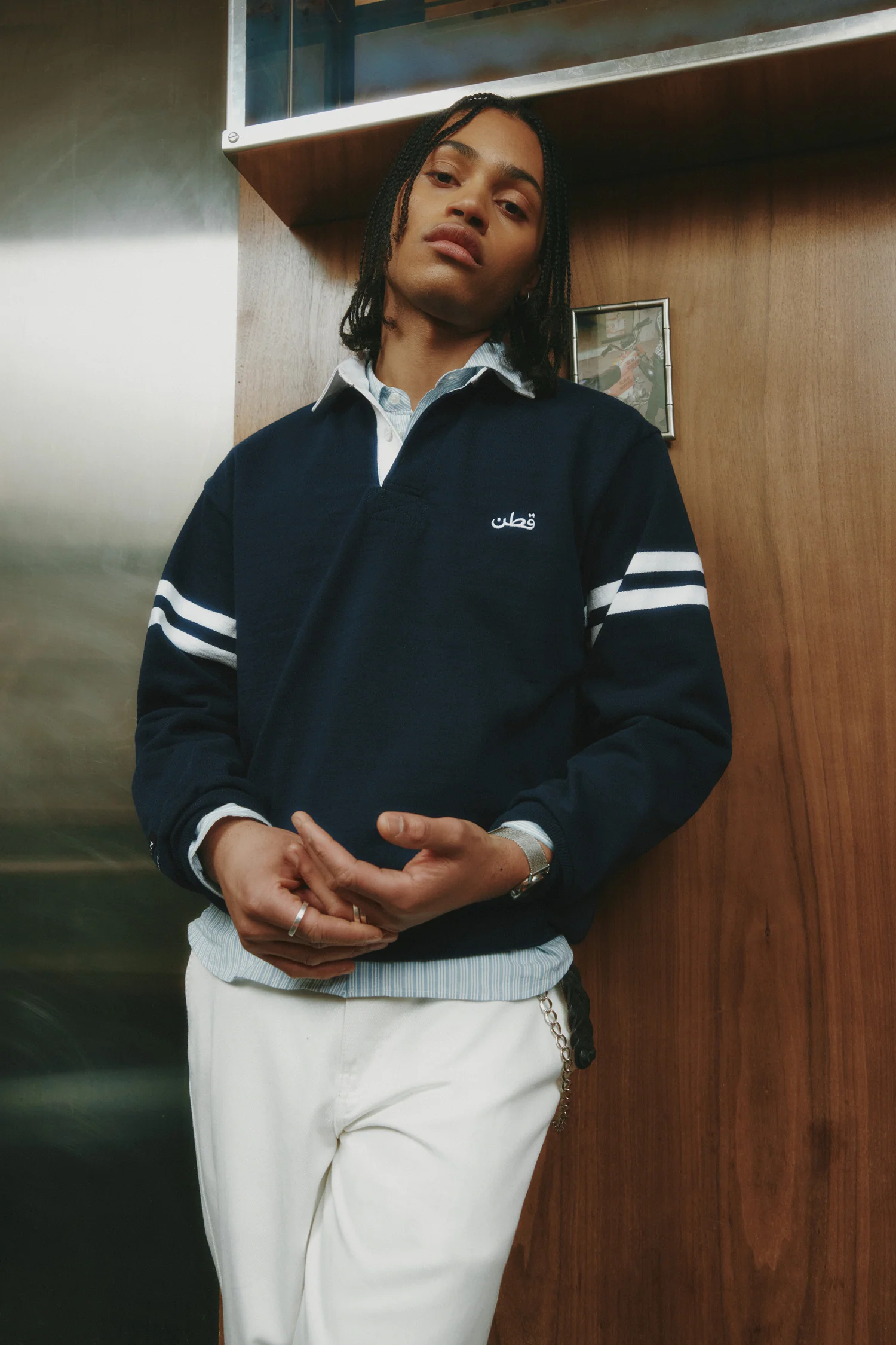 Barbarian Rugby in Navy/White - Image 3