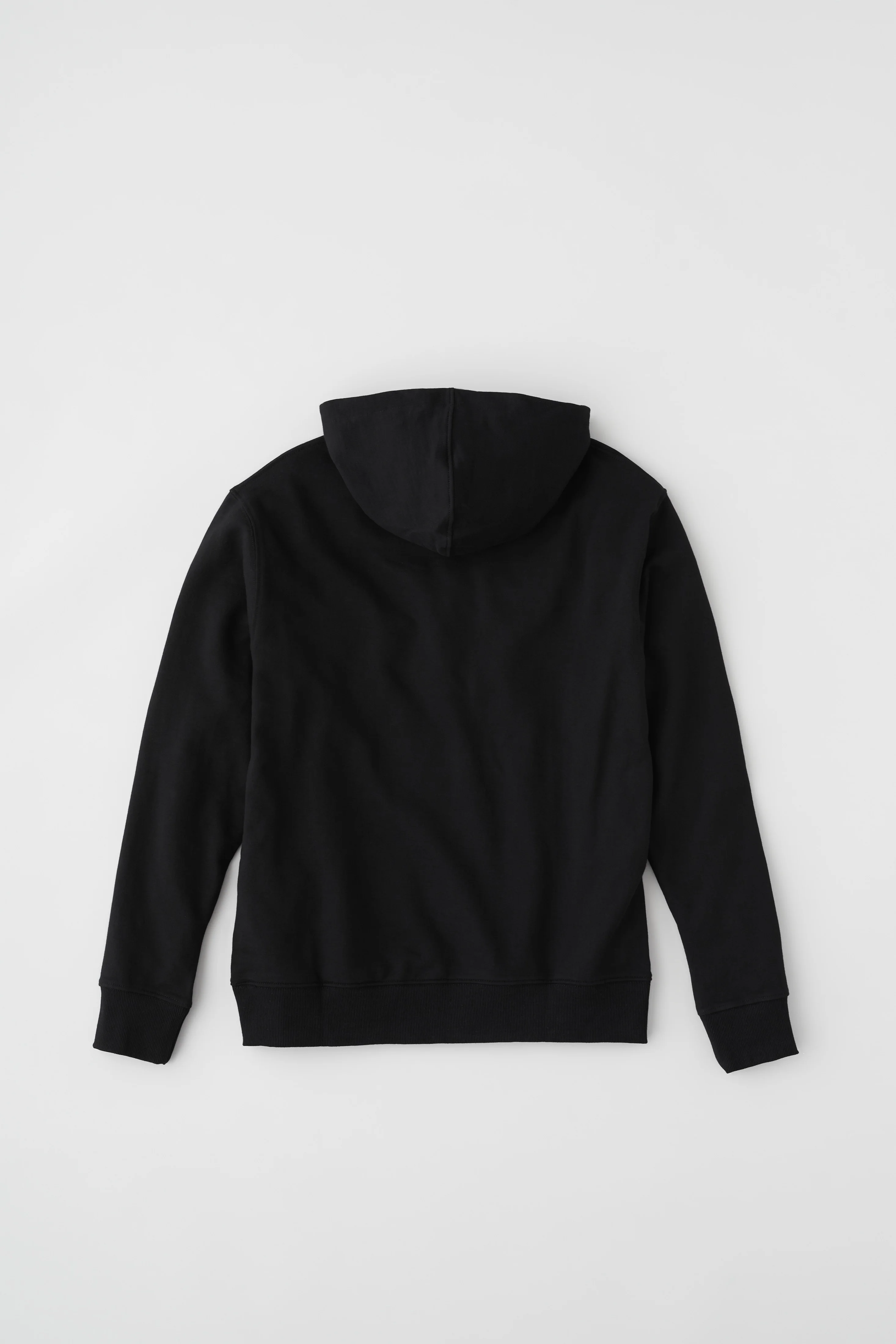 Unisex Drawstring Hoodie in Black - Image 6