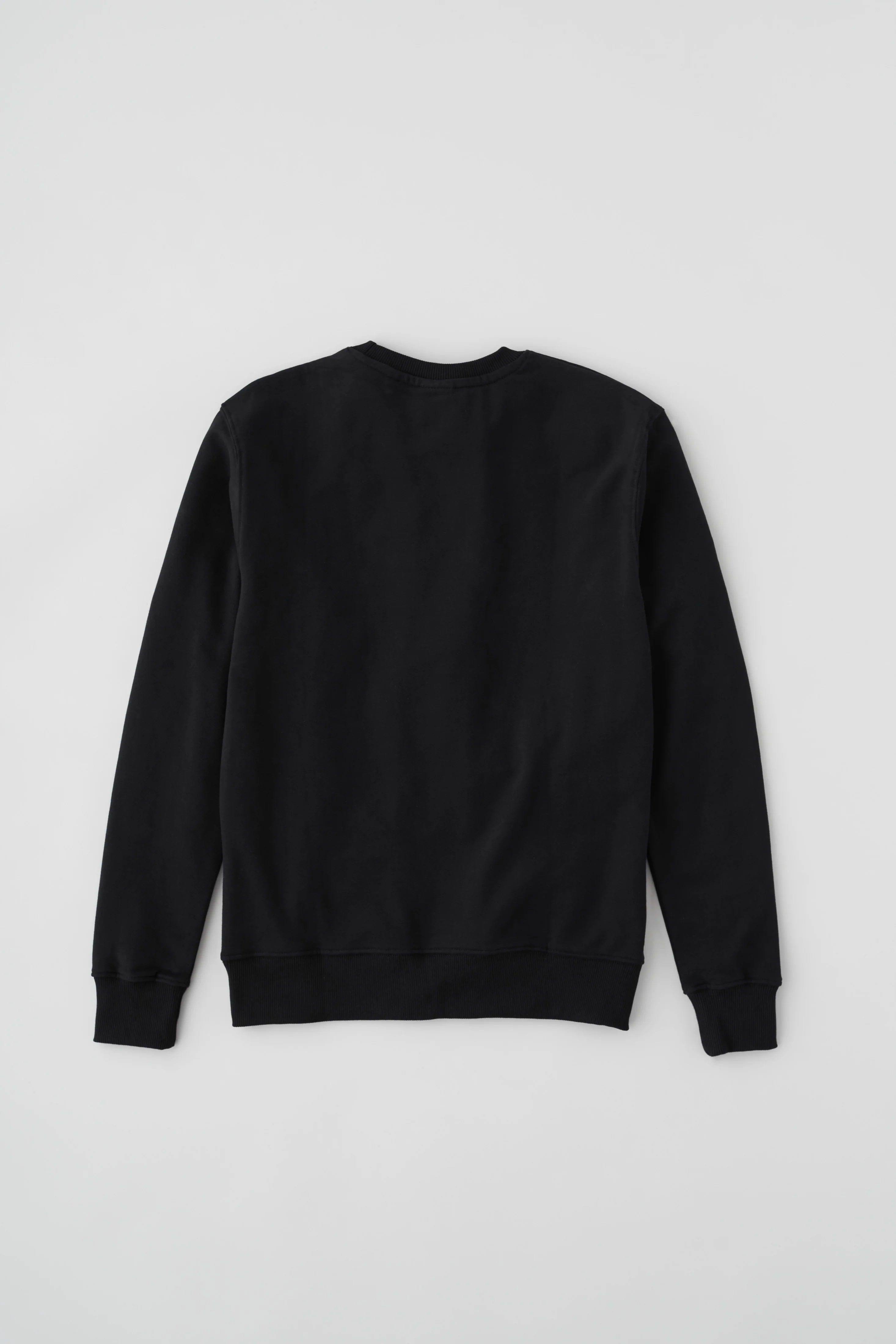 Unisex French Terry Sweatshirt in Black - Image 2