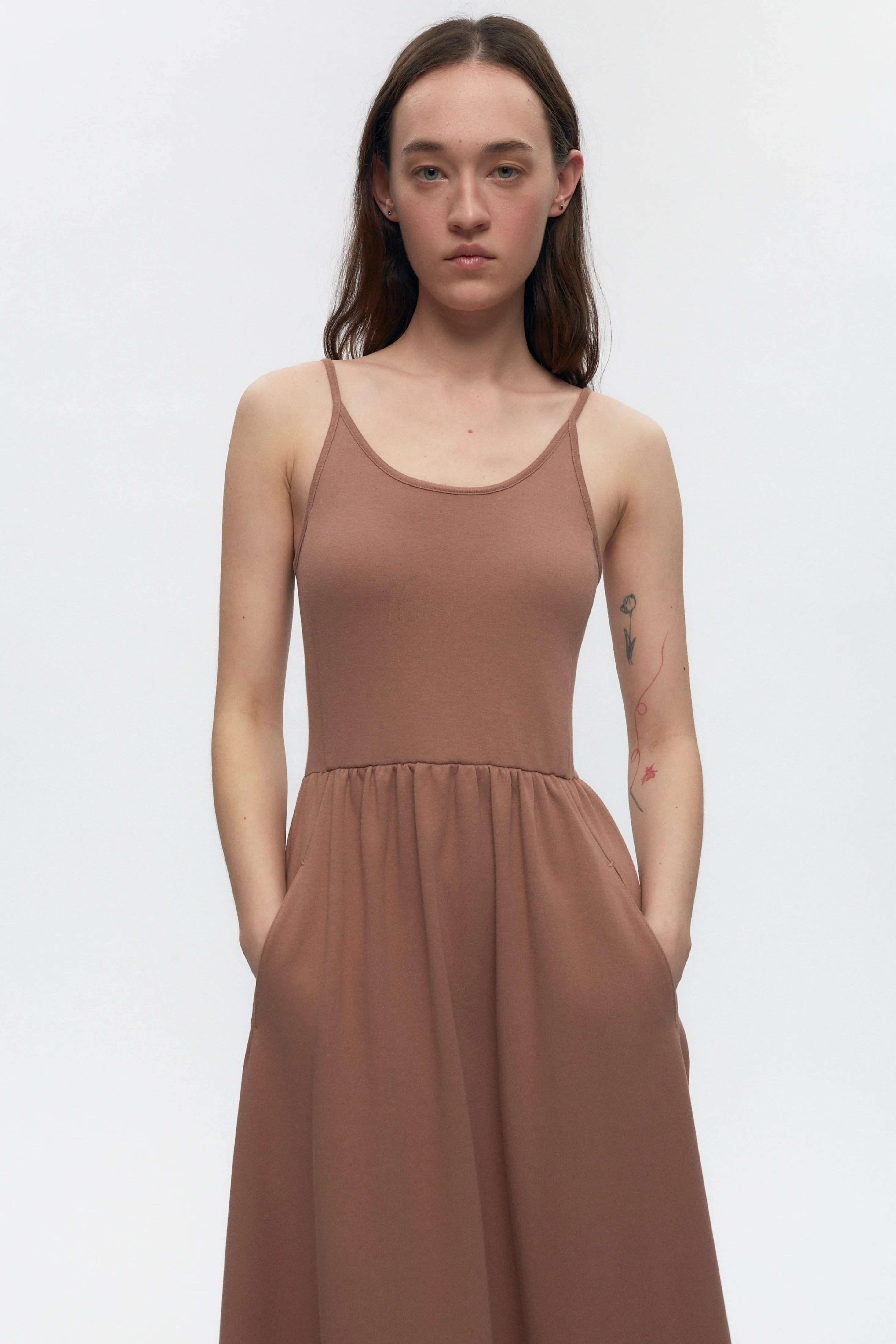 Women’s Ballet Dress in Acorn - Image 2