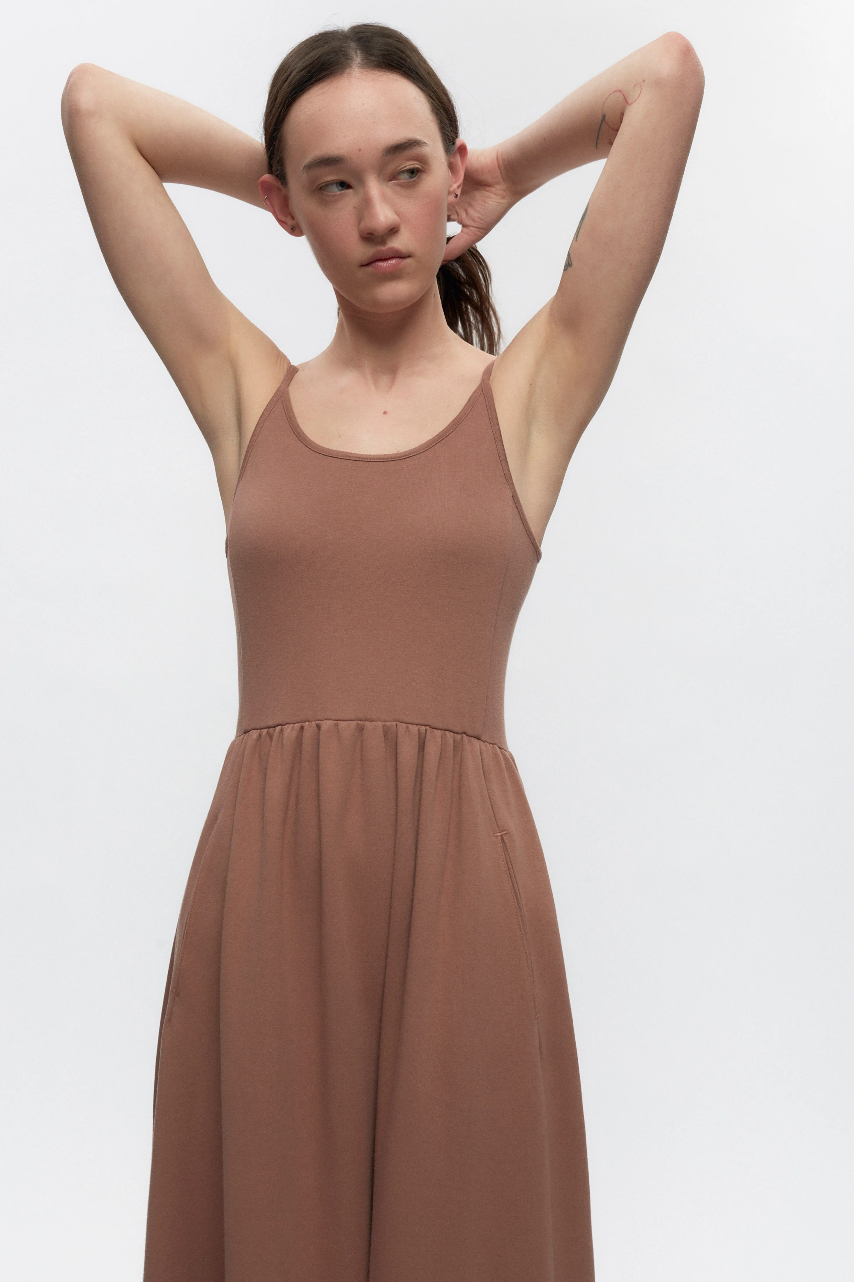 Women’s Ballet Dress in Acorn - Image 3