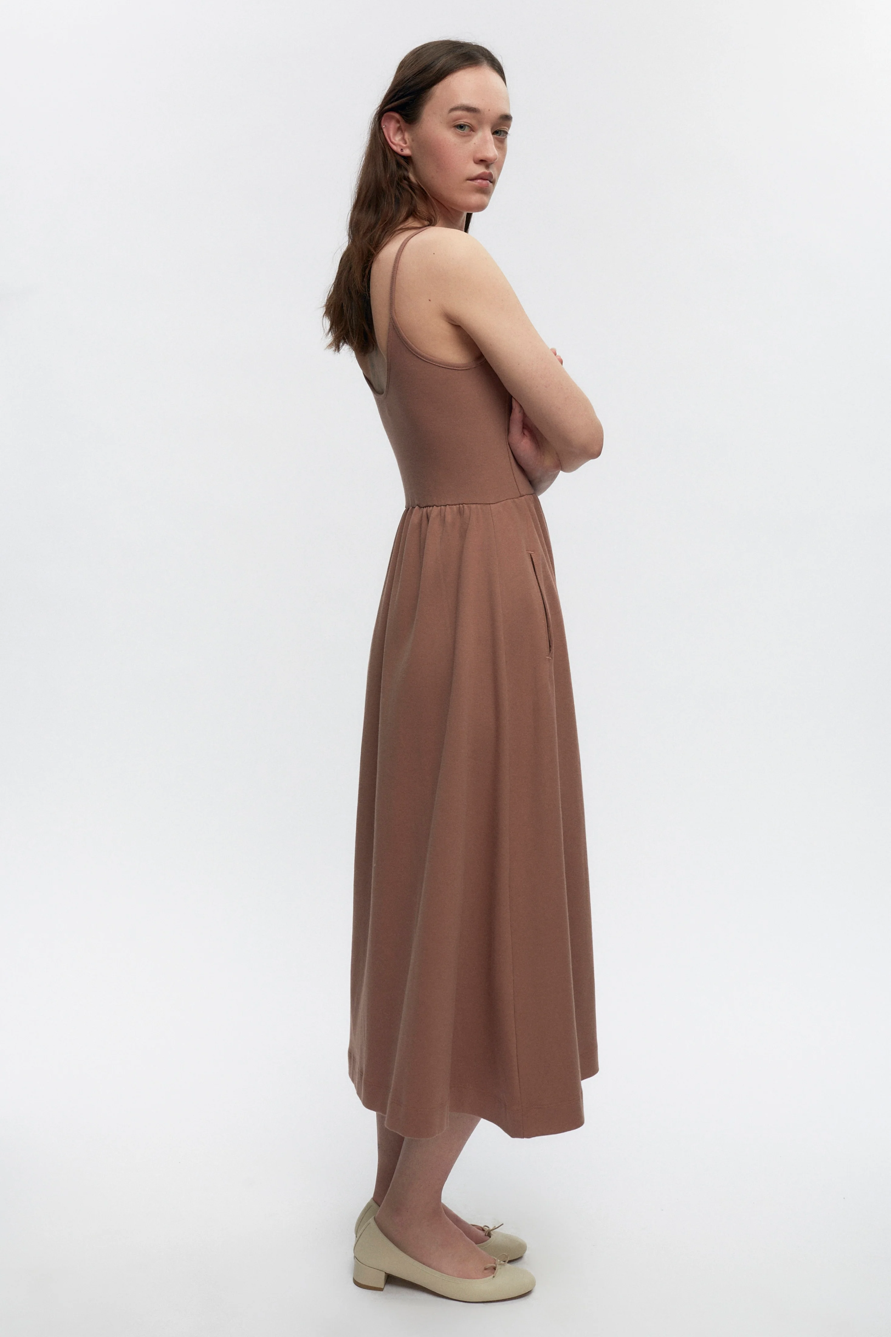 Women’s Ballet Dress in Acorn - Image 4