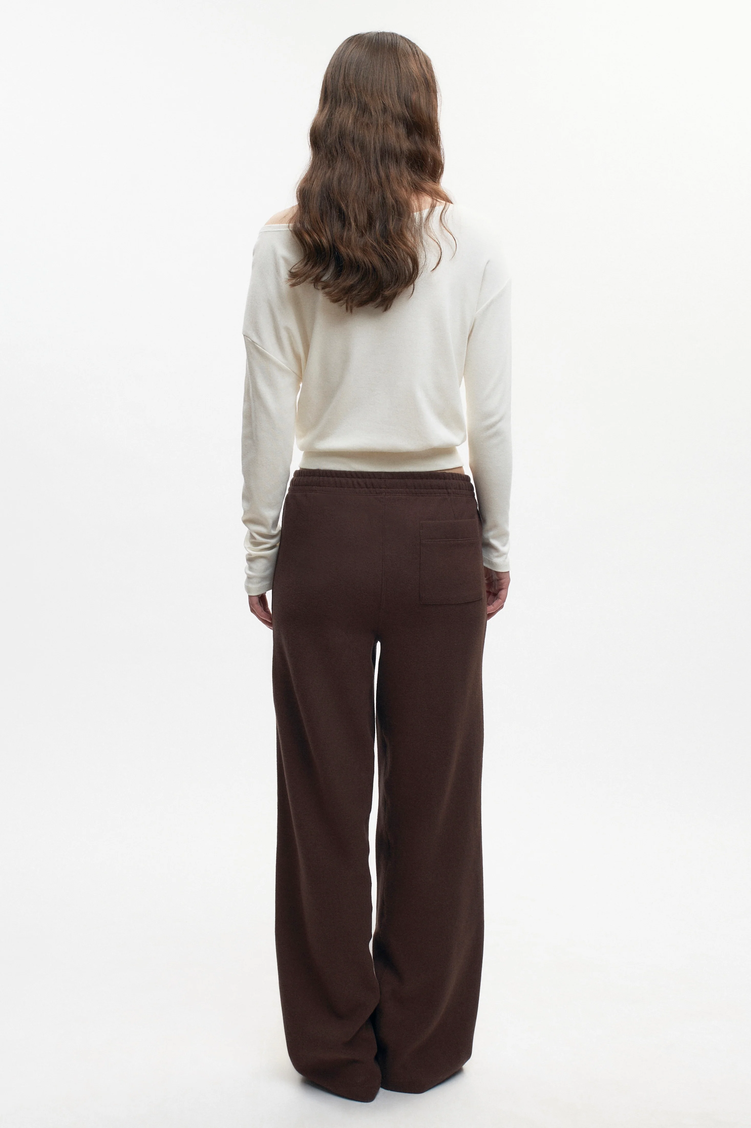 Women's Cozy Pant in Coffee Bean - Image 5