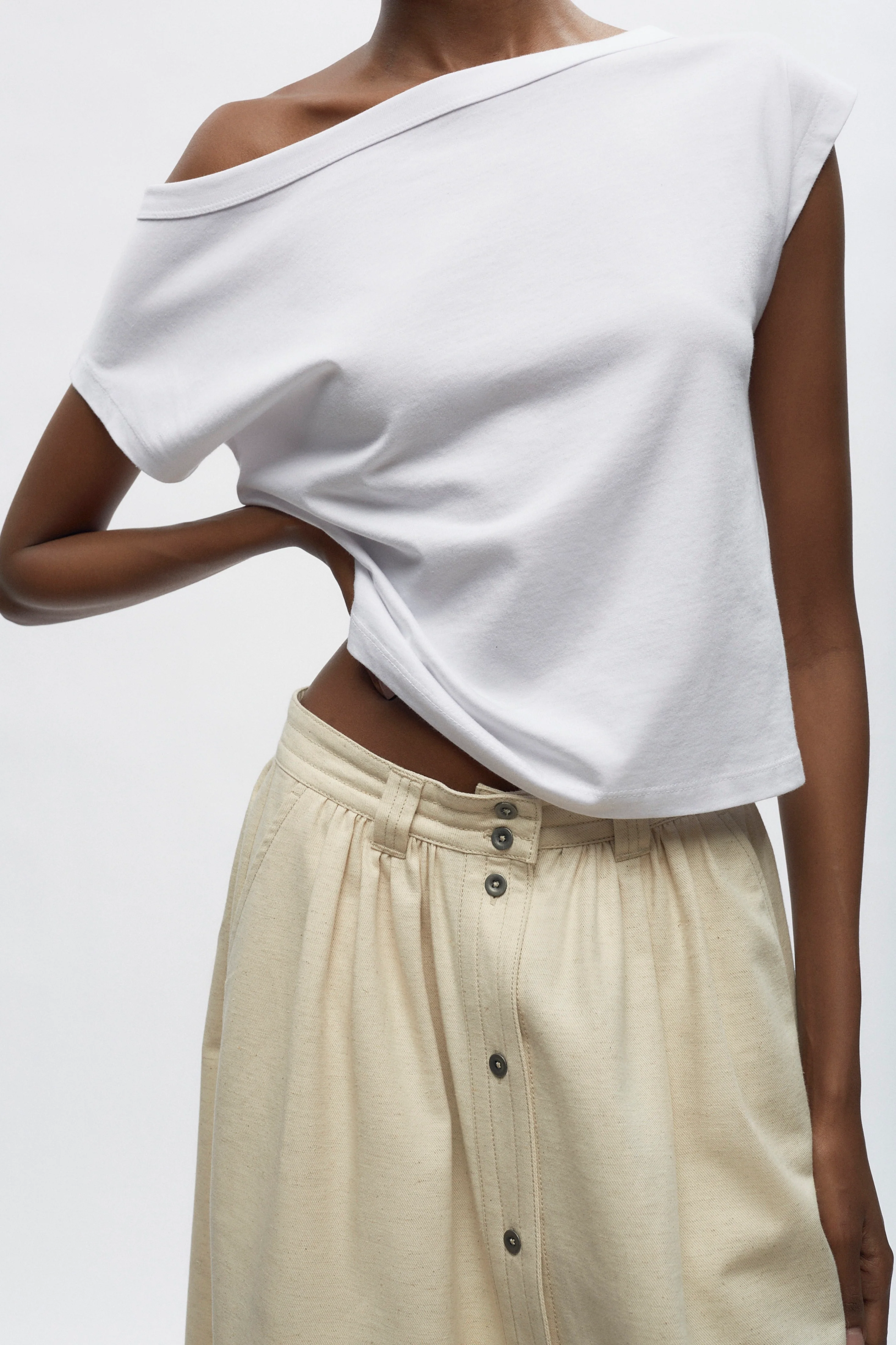 Women's Dendera Skirt in Fog - Image 3
