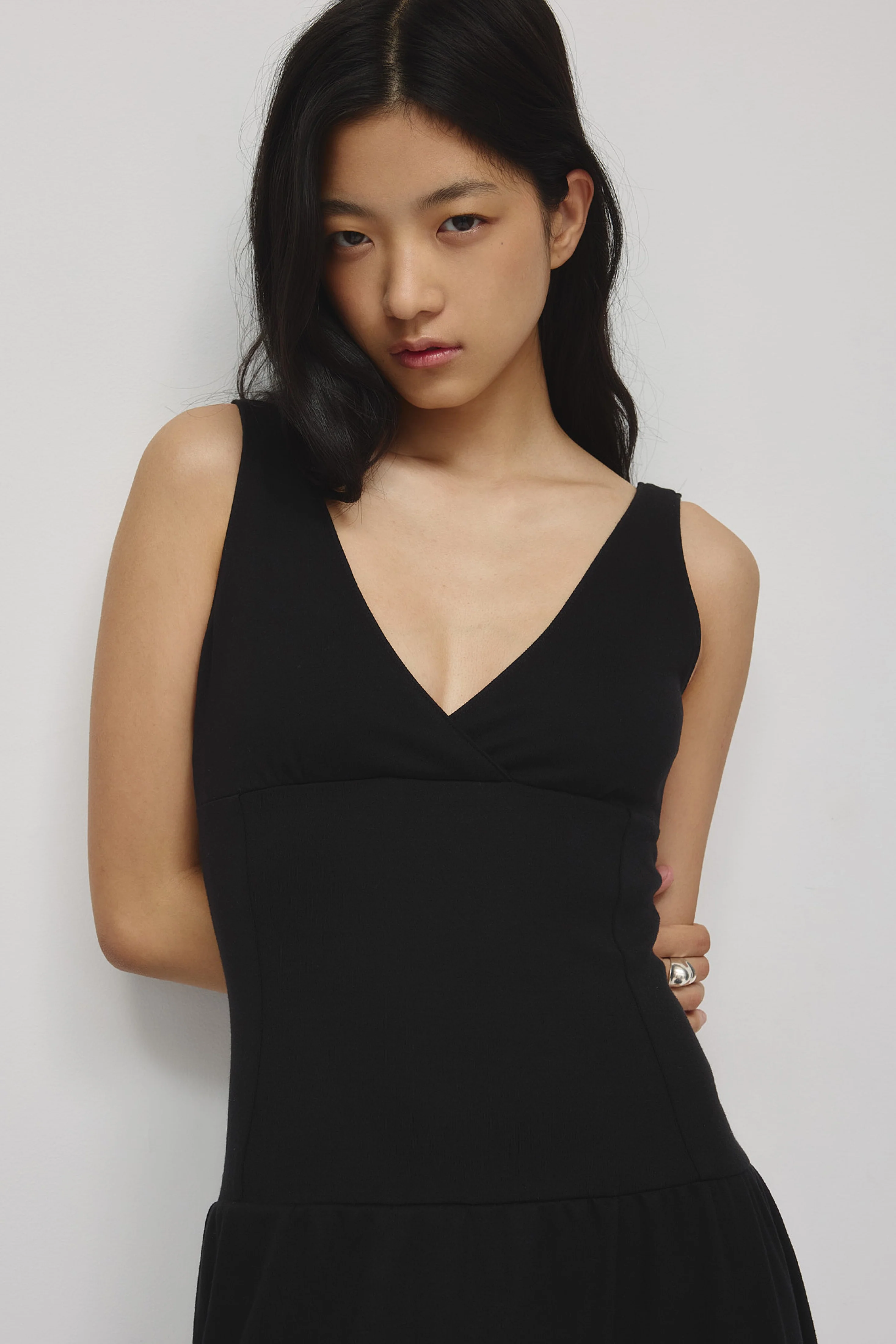 Women's Drop Waist Tank Dress - Image 3