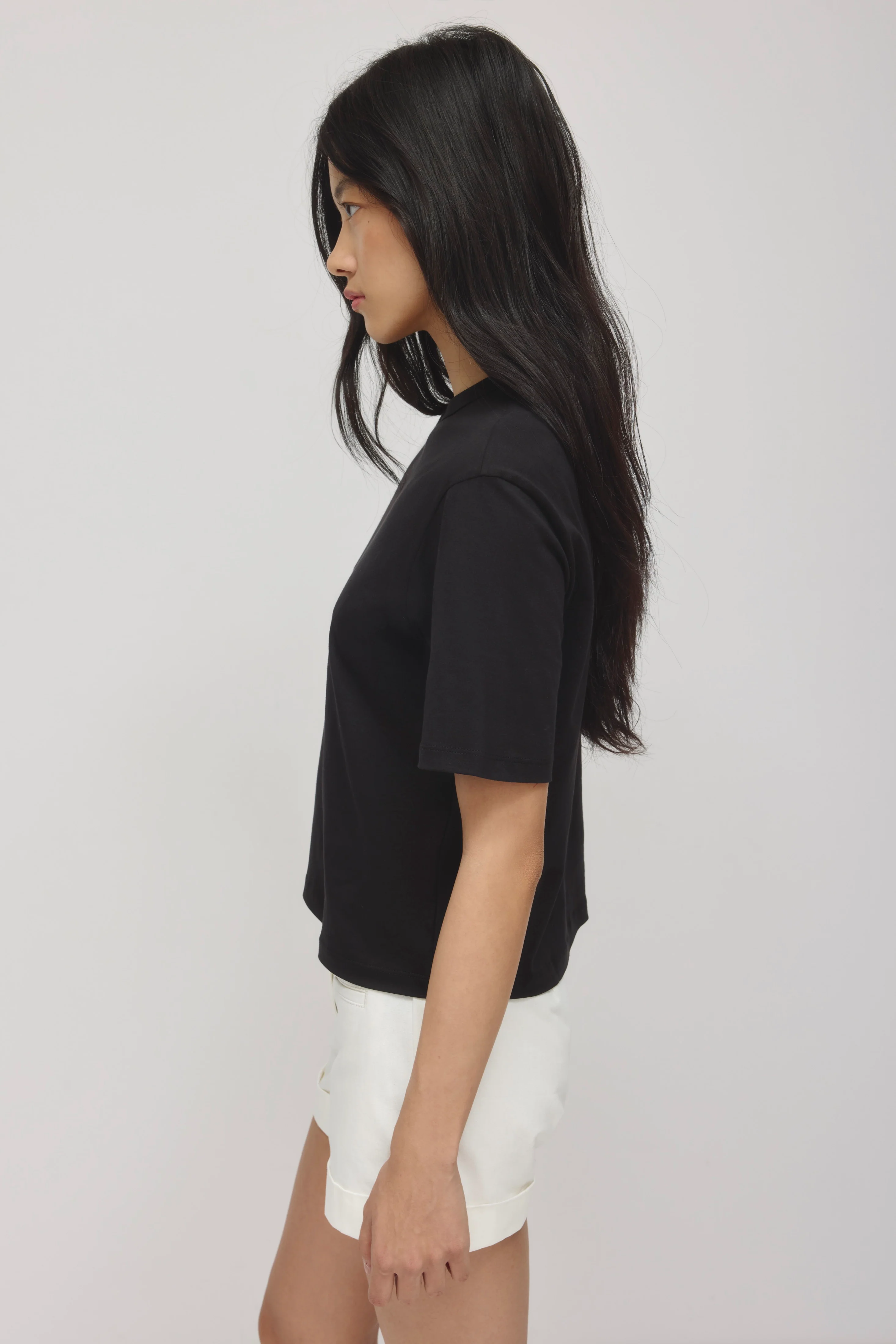 Women's Easy Crew in Black - Image 3