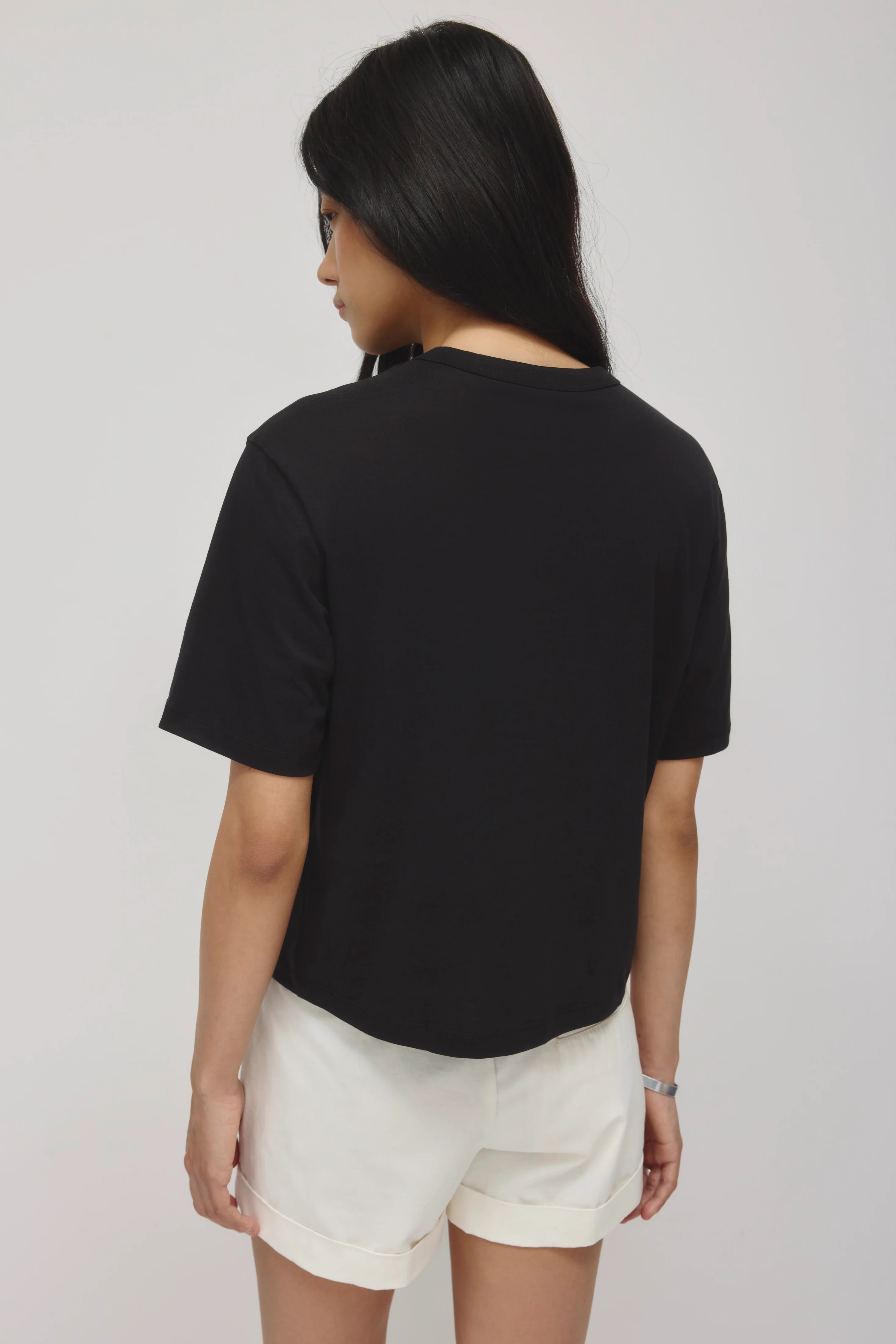 Women's Easy Crew in Black - Image 4