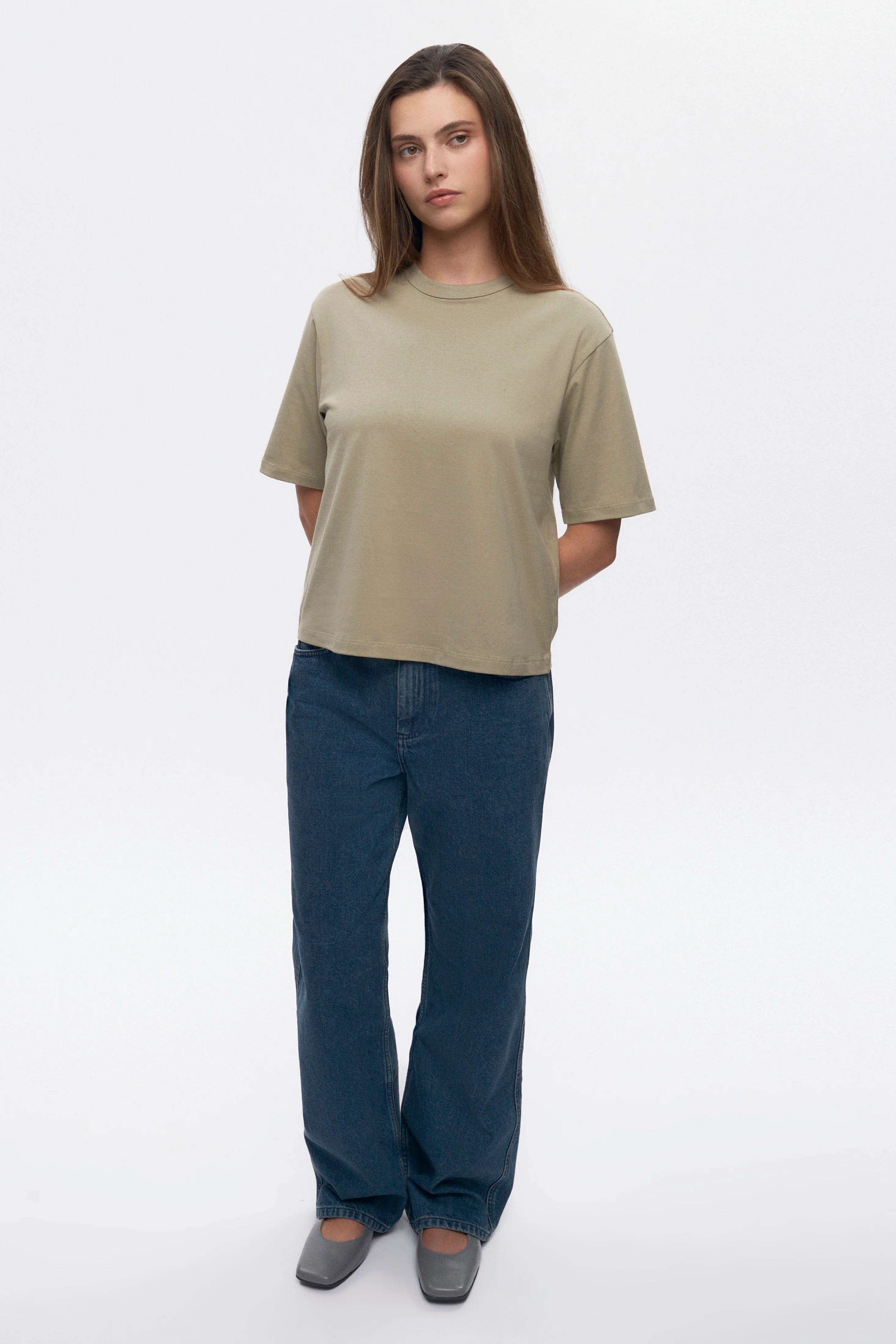 Women's Easy Crew in Desert - Image 3