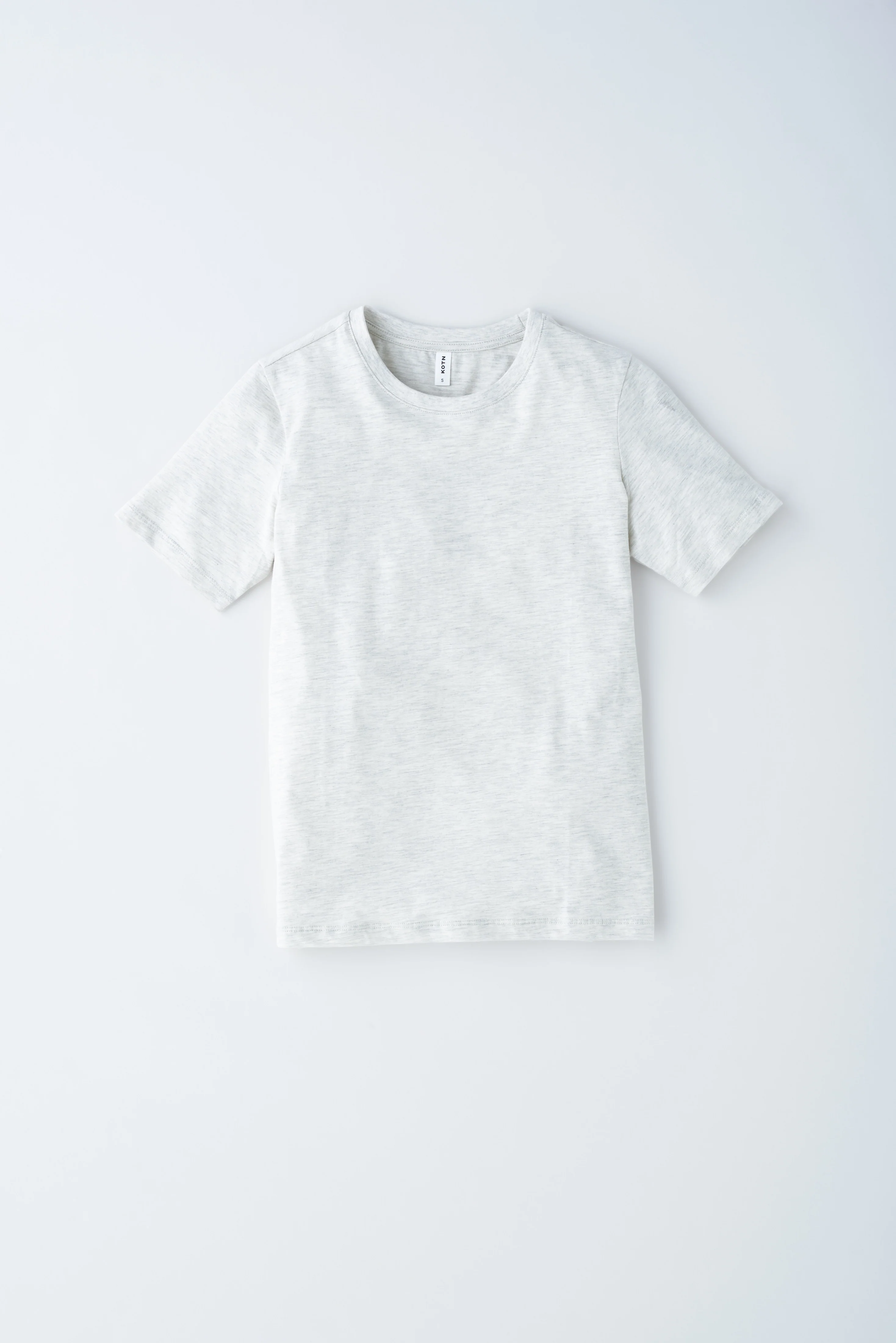 Women's Essential Crew in Oat Melange - Image 5