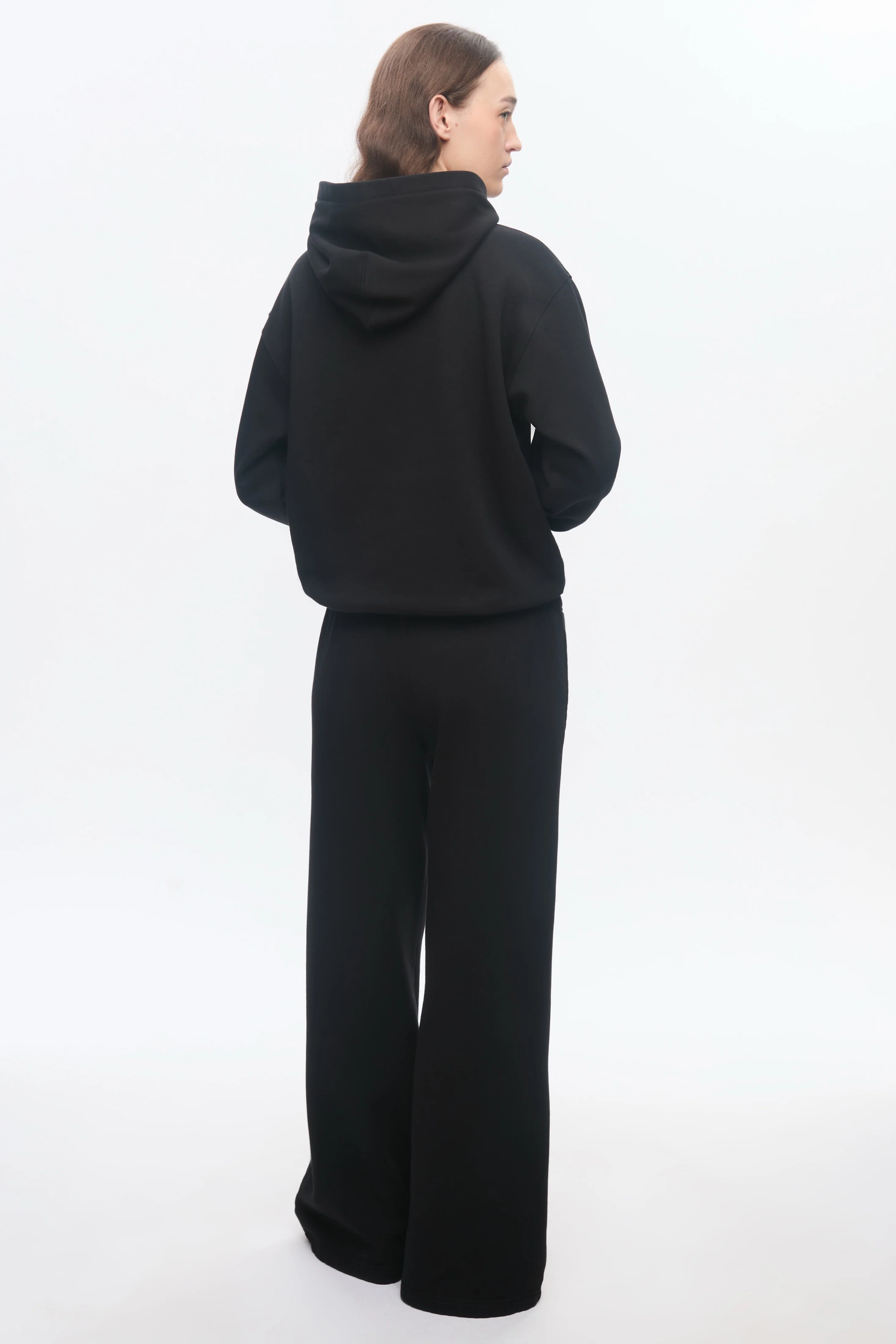 Women's Essential Hoodie in Black - Image 6