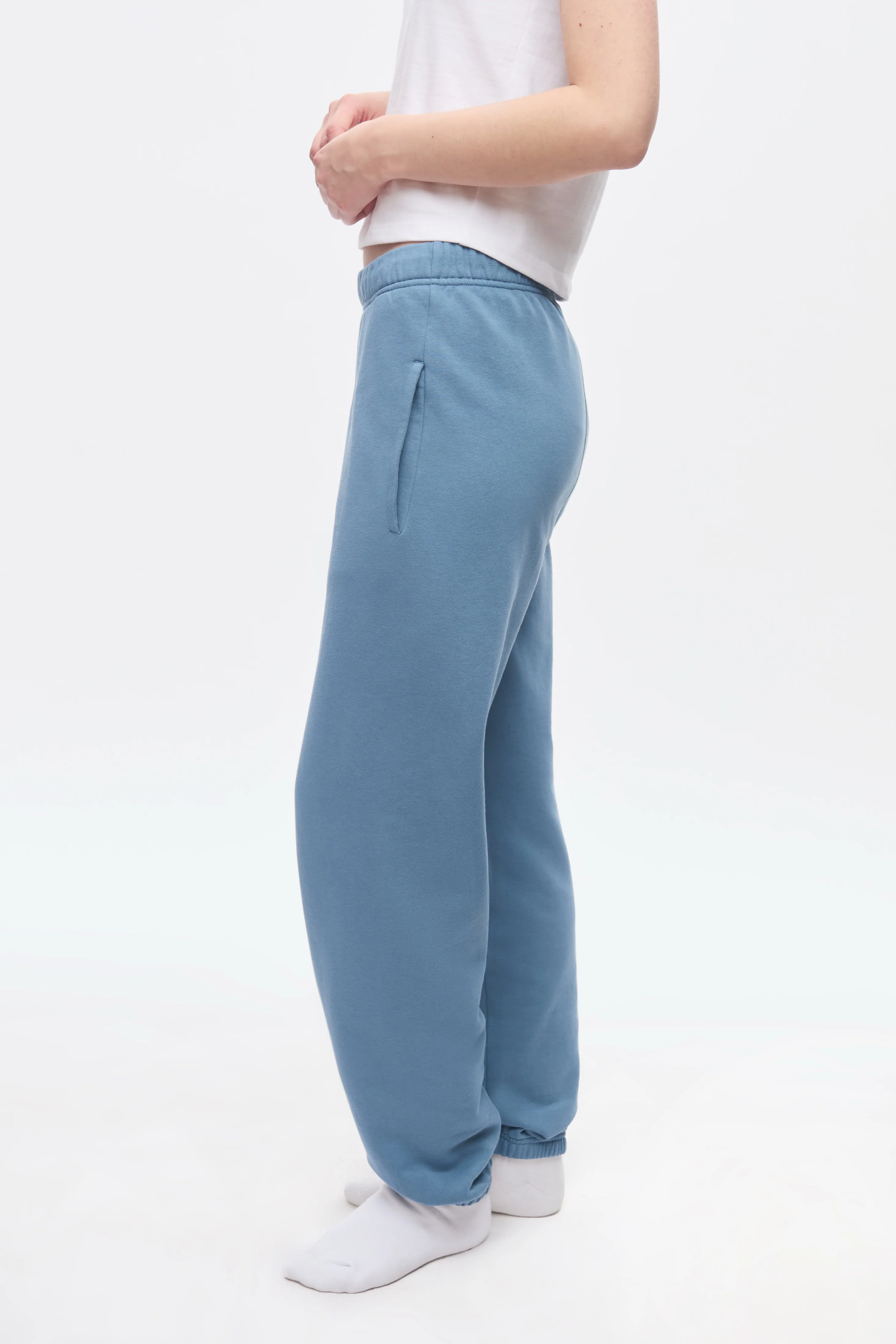 Women's Essential Sweatpant in Delta - Image 3
