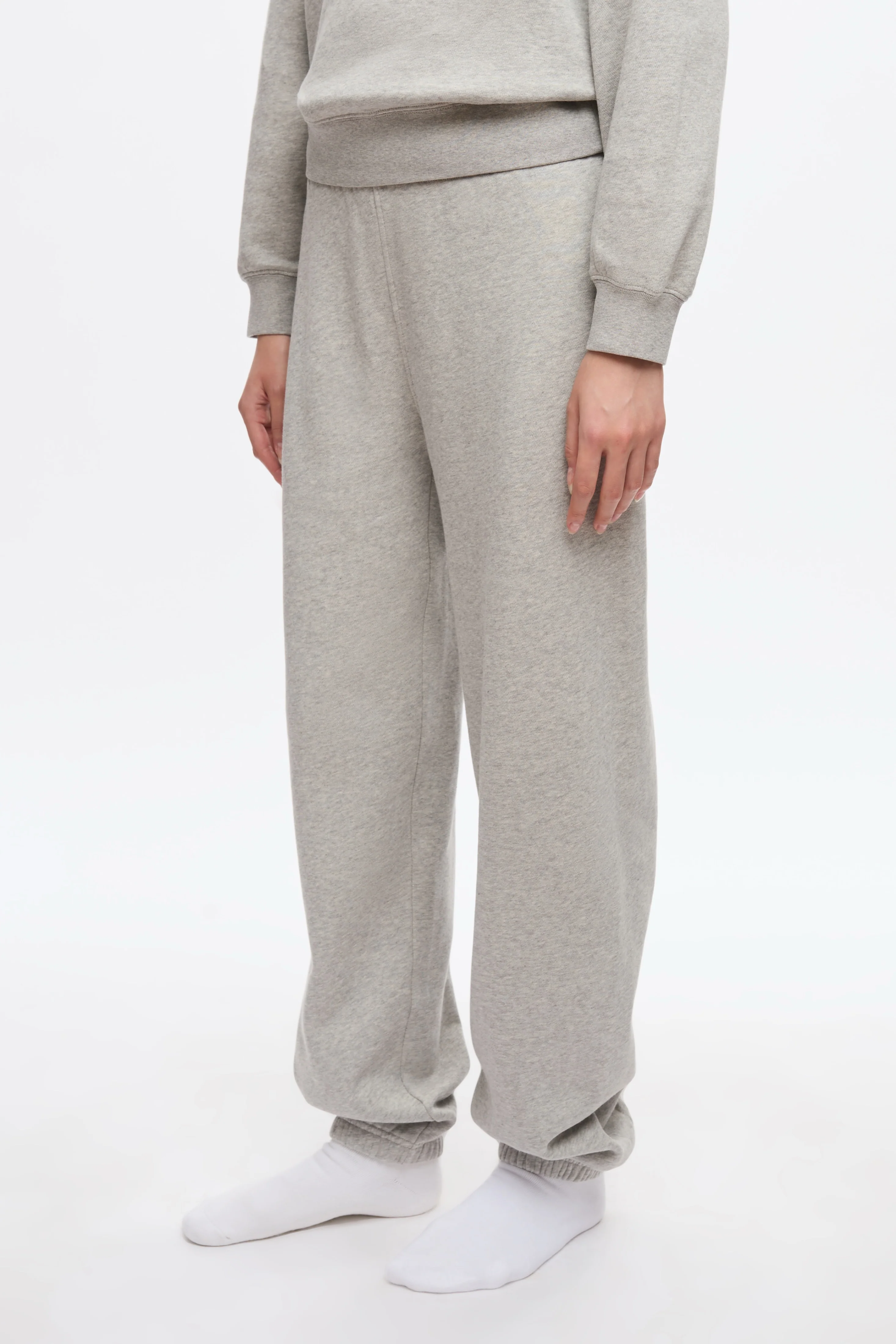 Women's Essential Sweatpant in Heather Grey - Image 3