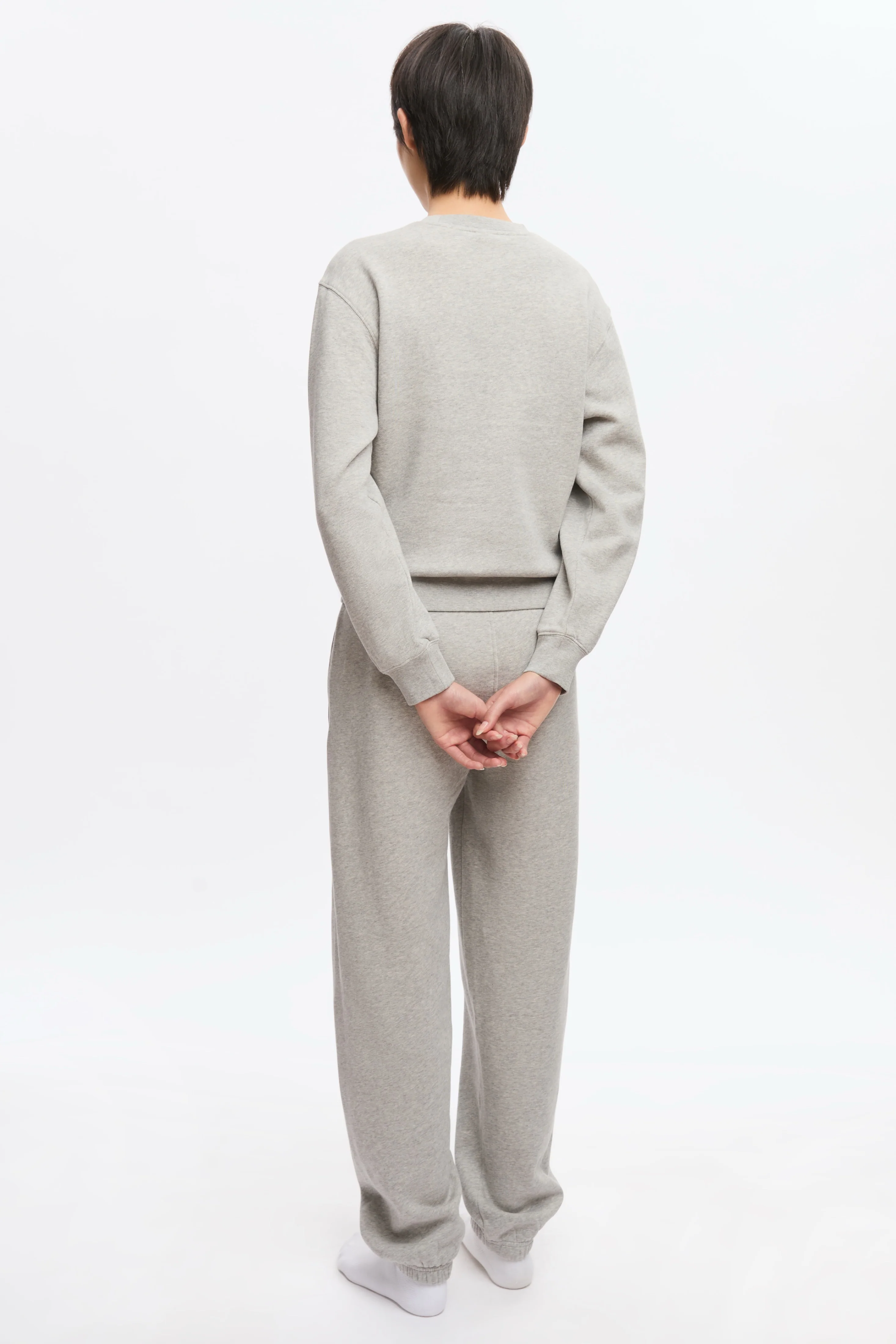Women's Essential Sweatpant in Heather Grey - Image 7