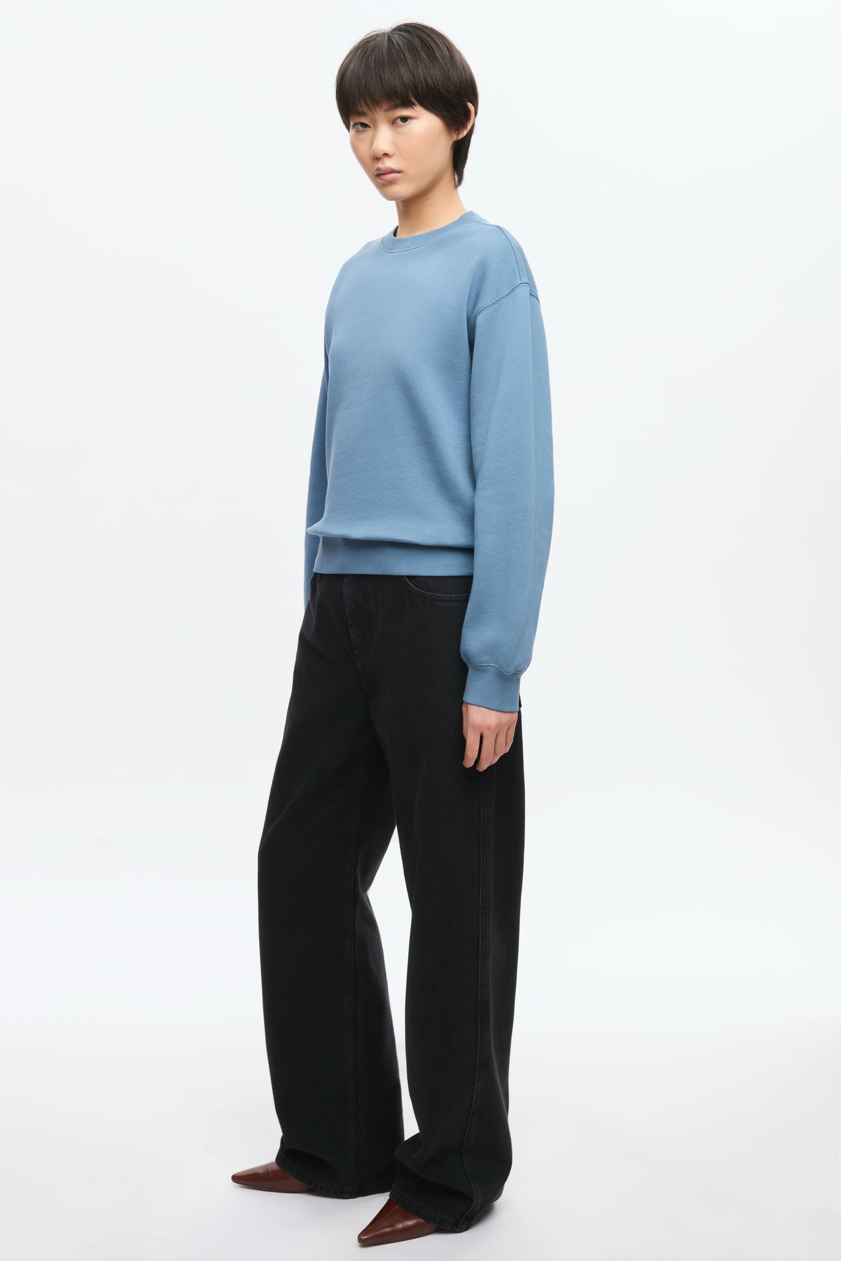 Women's Essential Sweatshirt in Delta - Image 5