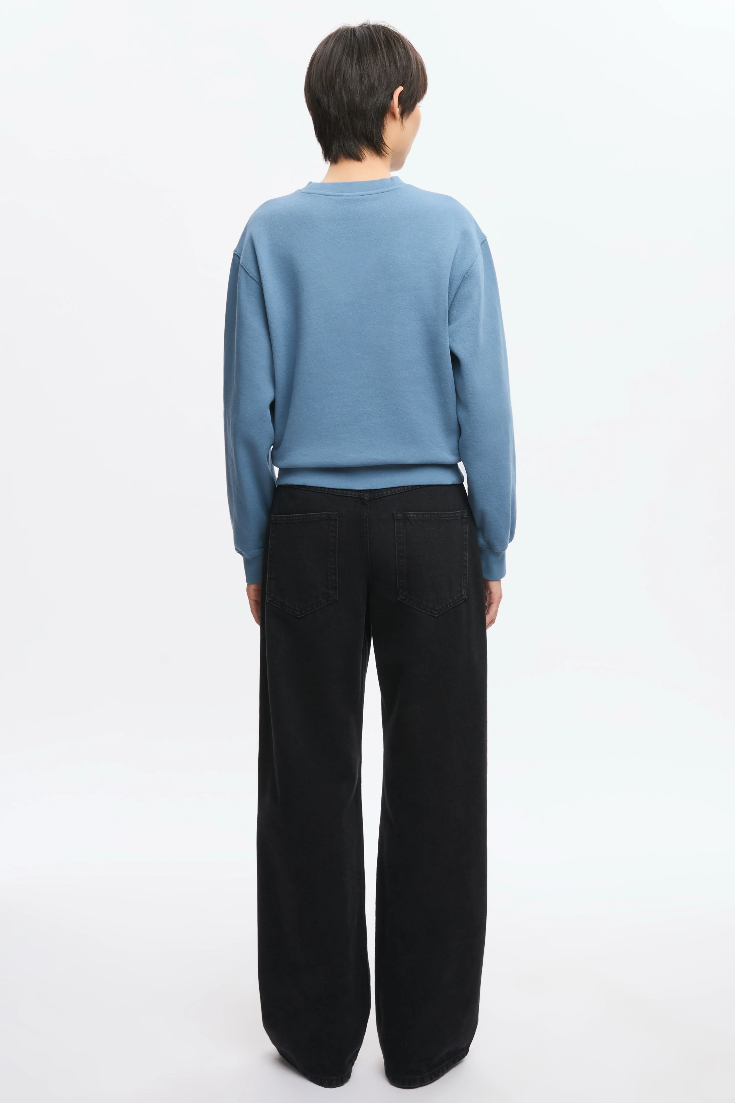 Women's Essential Sweatshirt in Delta - Image 6