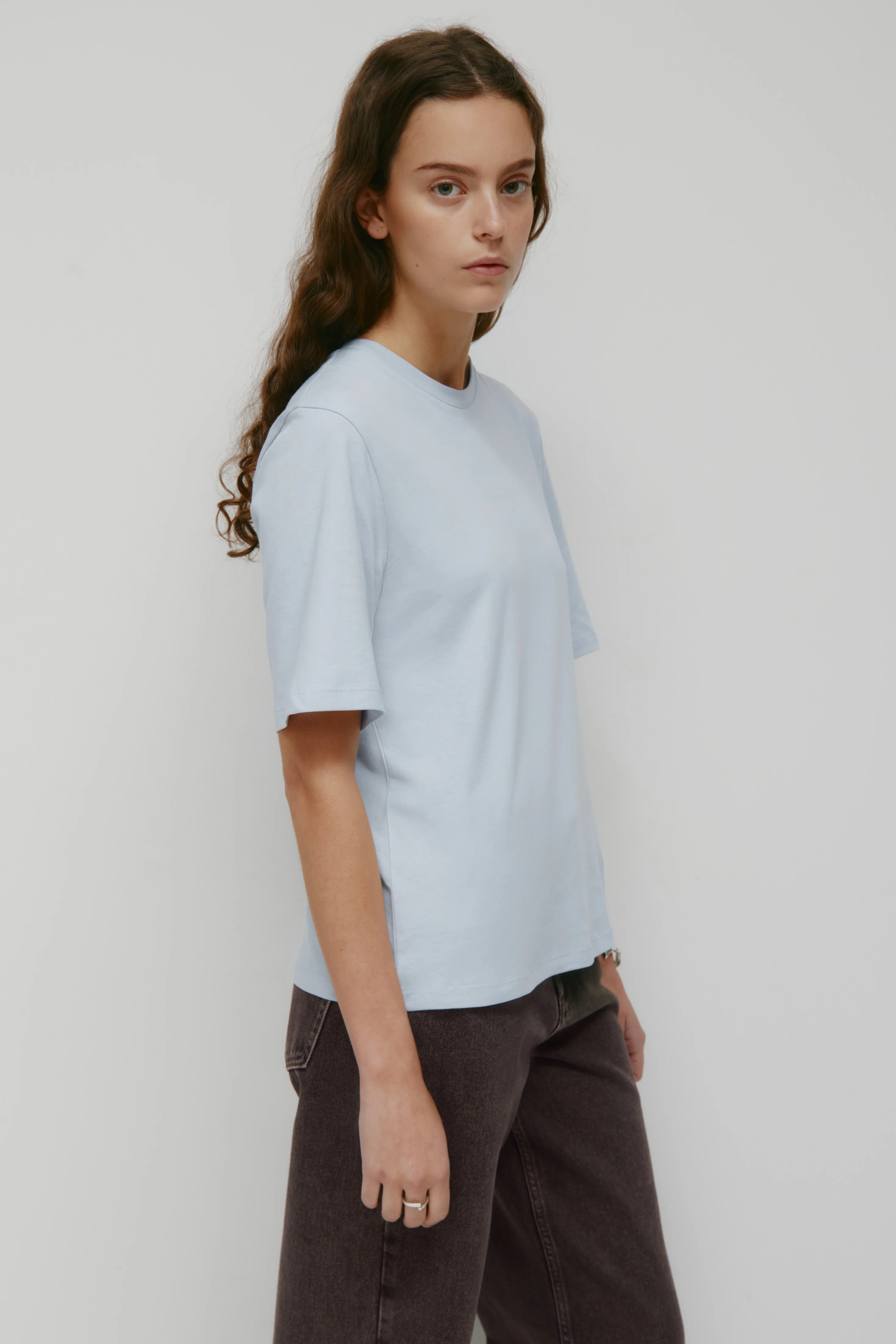 Women's Everyday Crew in Blue Aura - Image 3