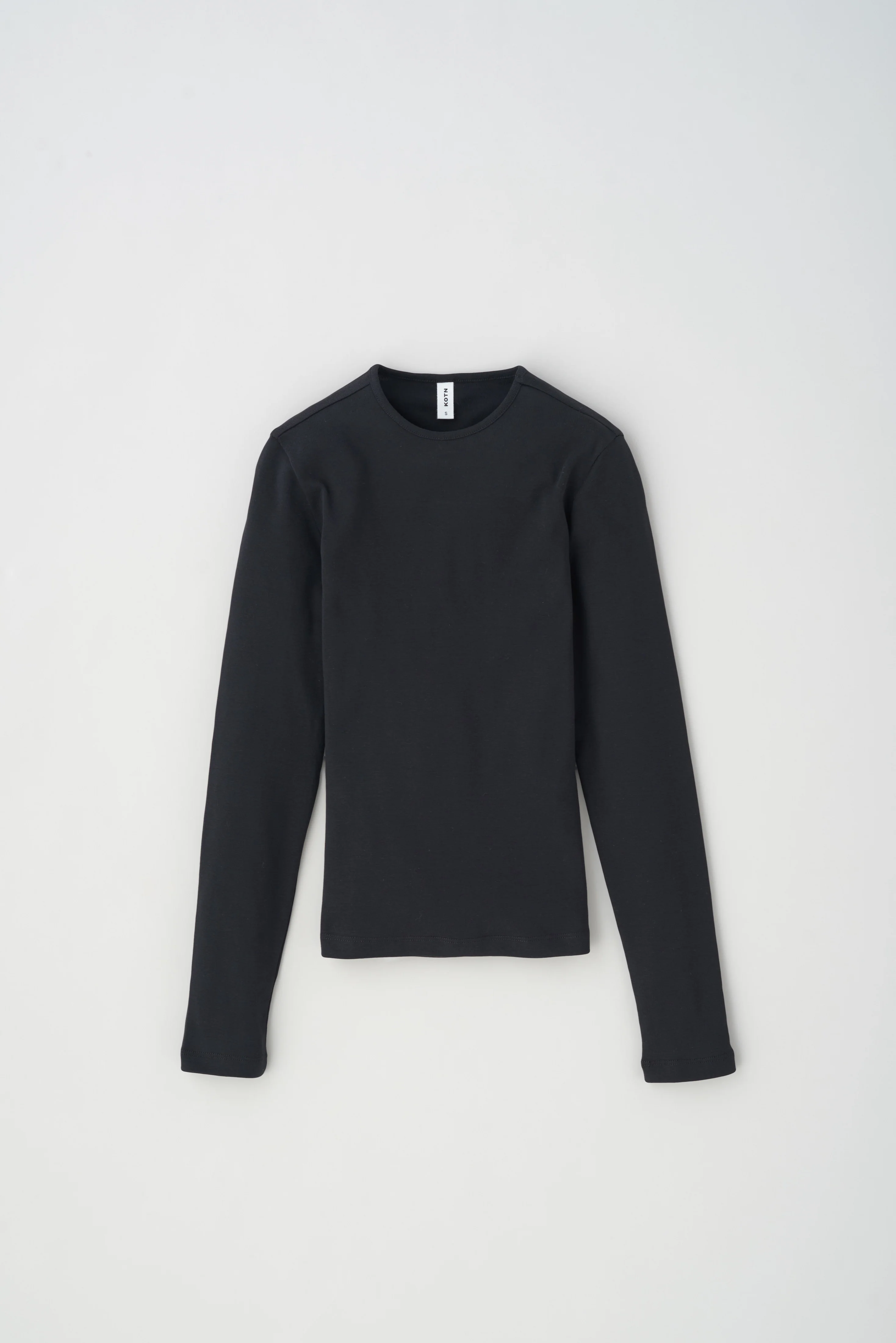 Women's Fitted Longsleeve in Black - Image 5
