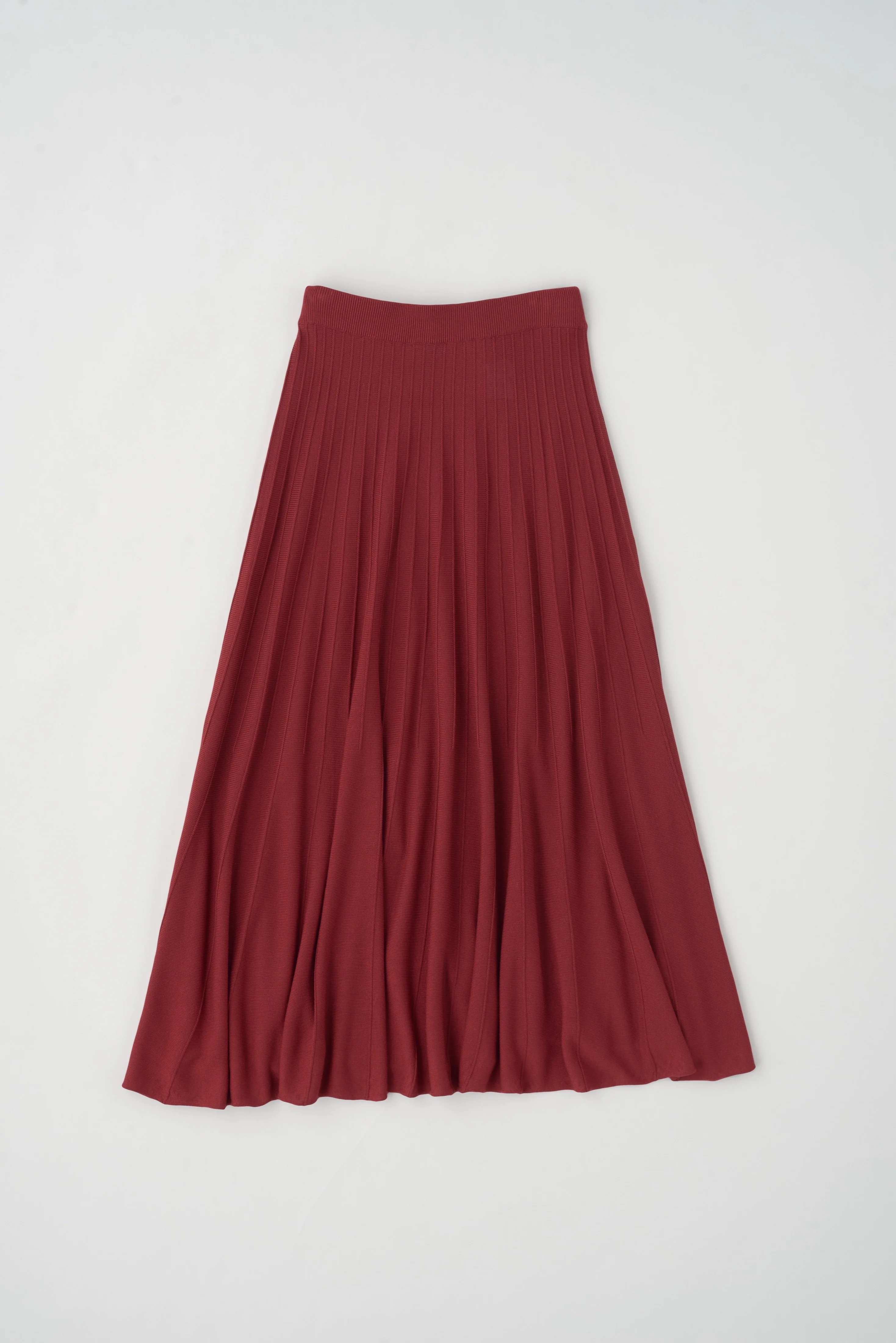 Women's Gezira Knit Skirt in Sunstar Red - Image 6
