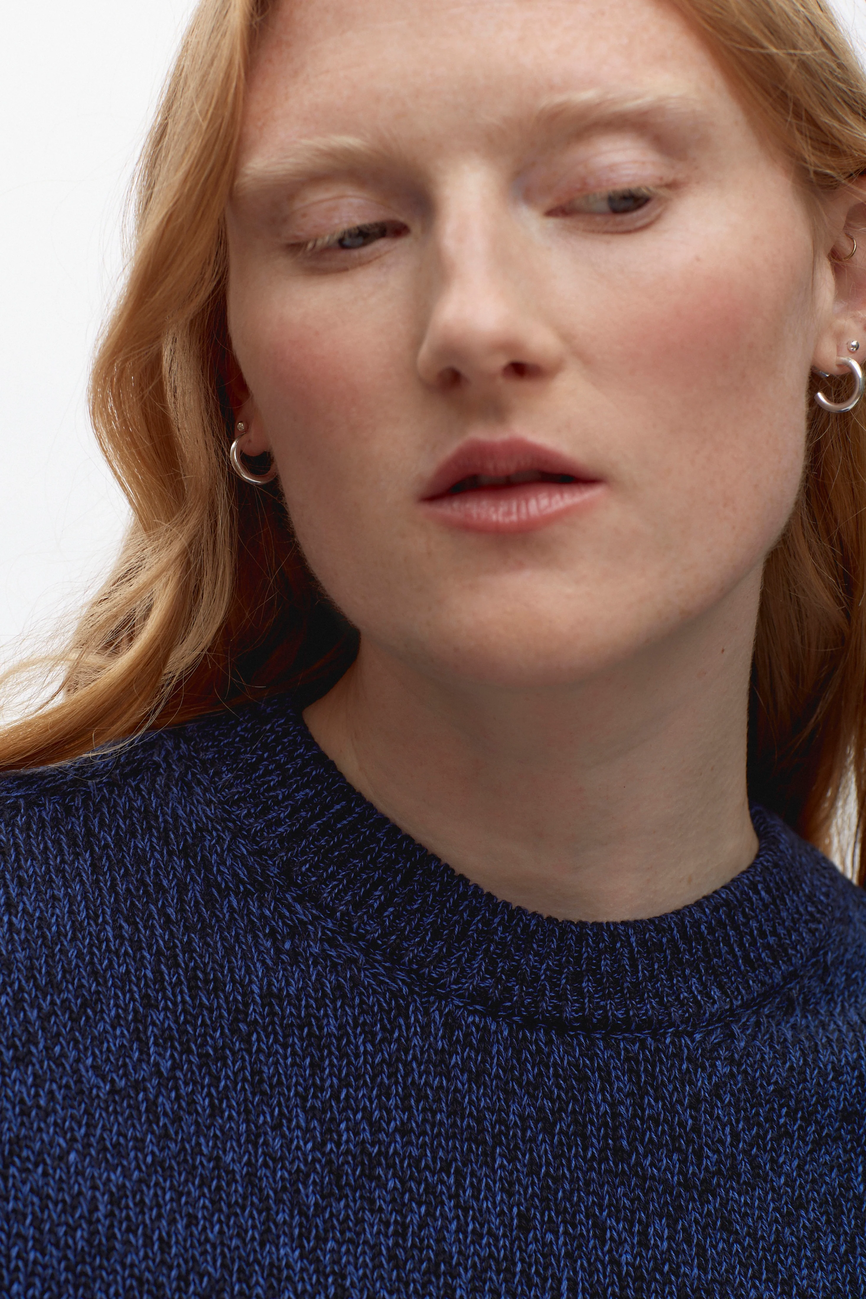 Women's Hamatah Sweater in Blue Lotus Melange - Image 3