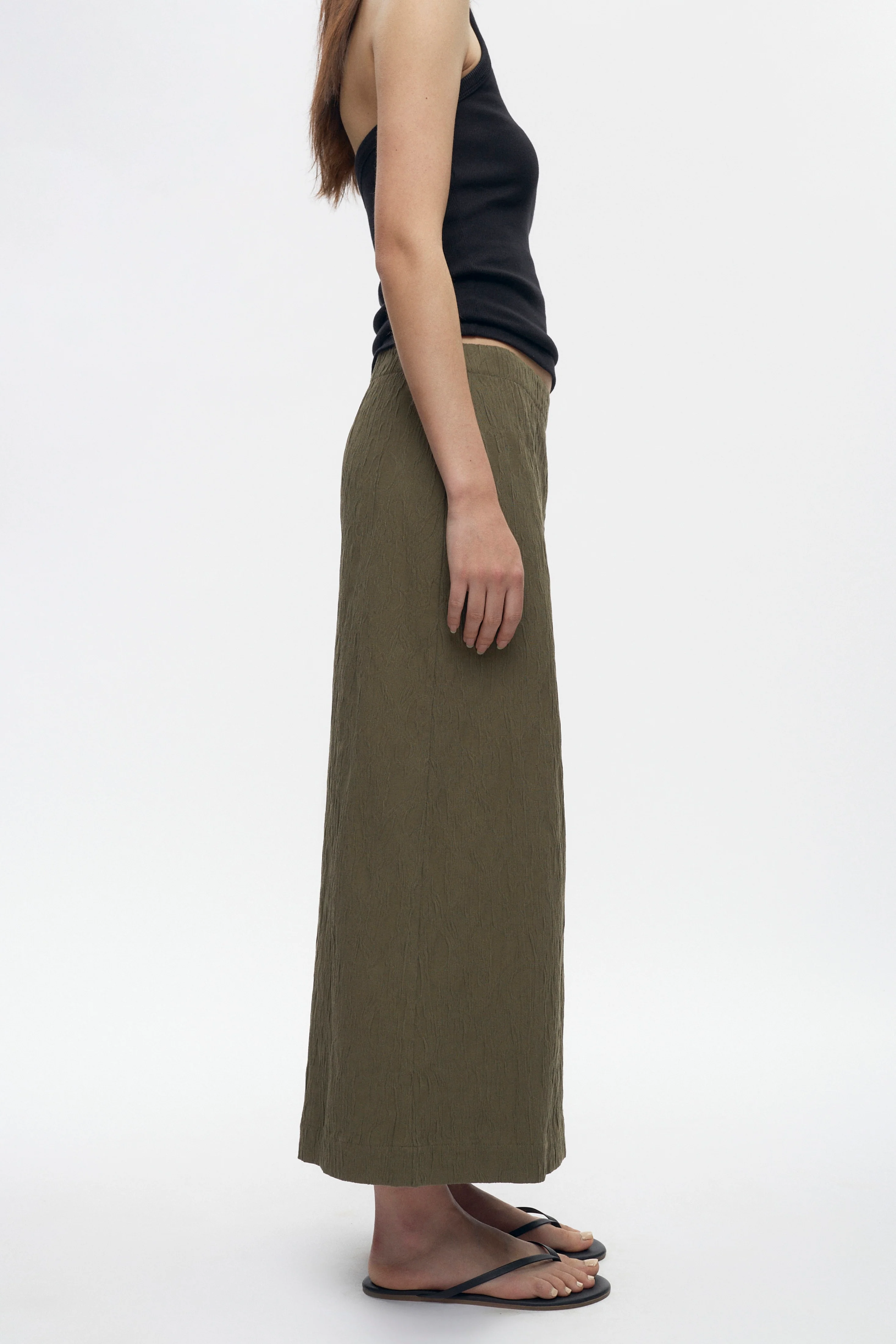 Women's Hathor Skirt in Olive - Image 4