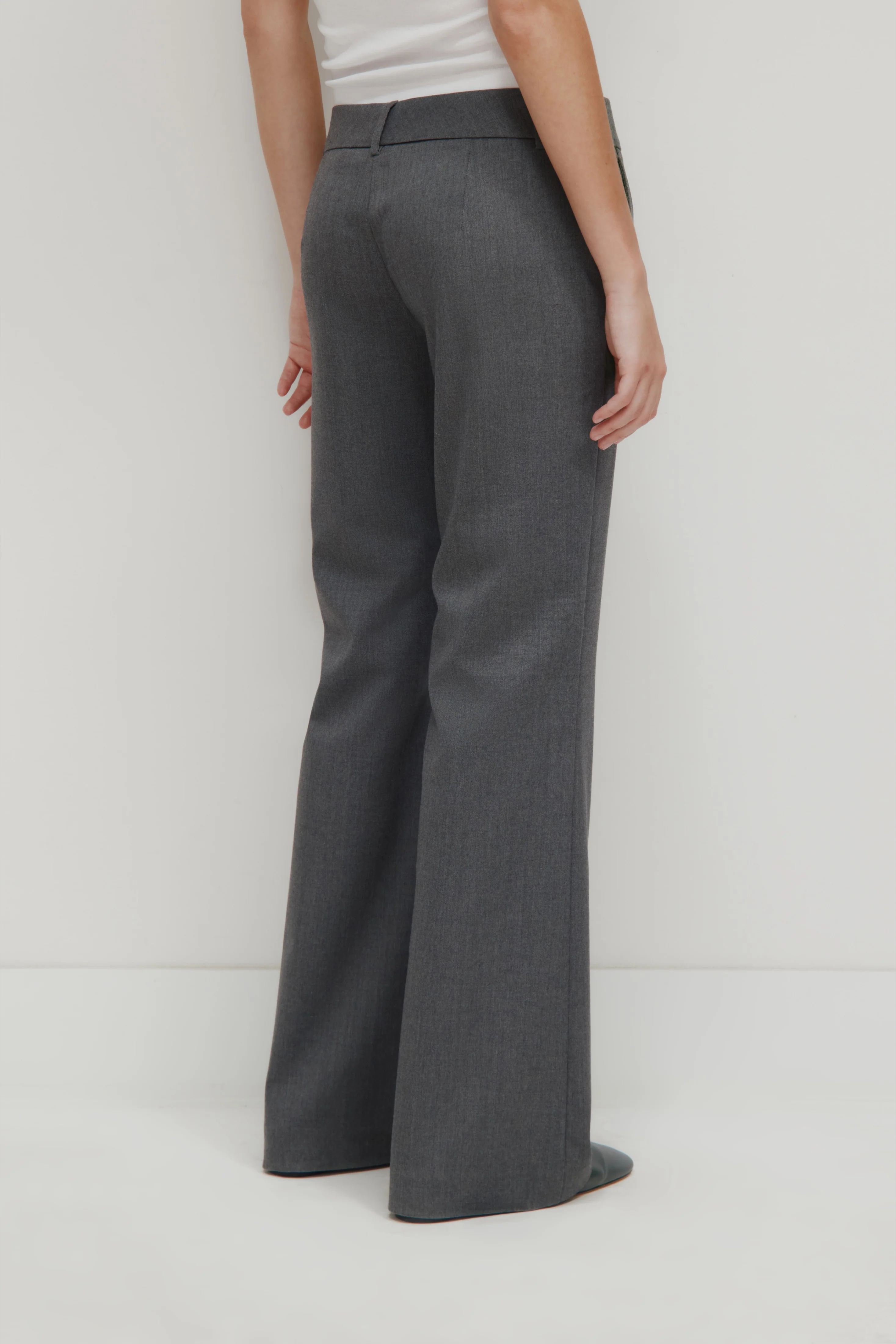Women's Iman Trouser in Charcoal Mix - Image 5