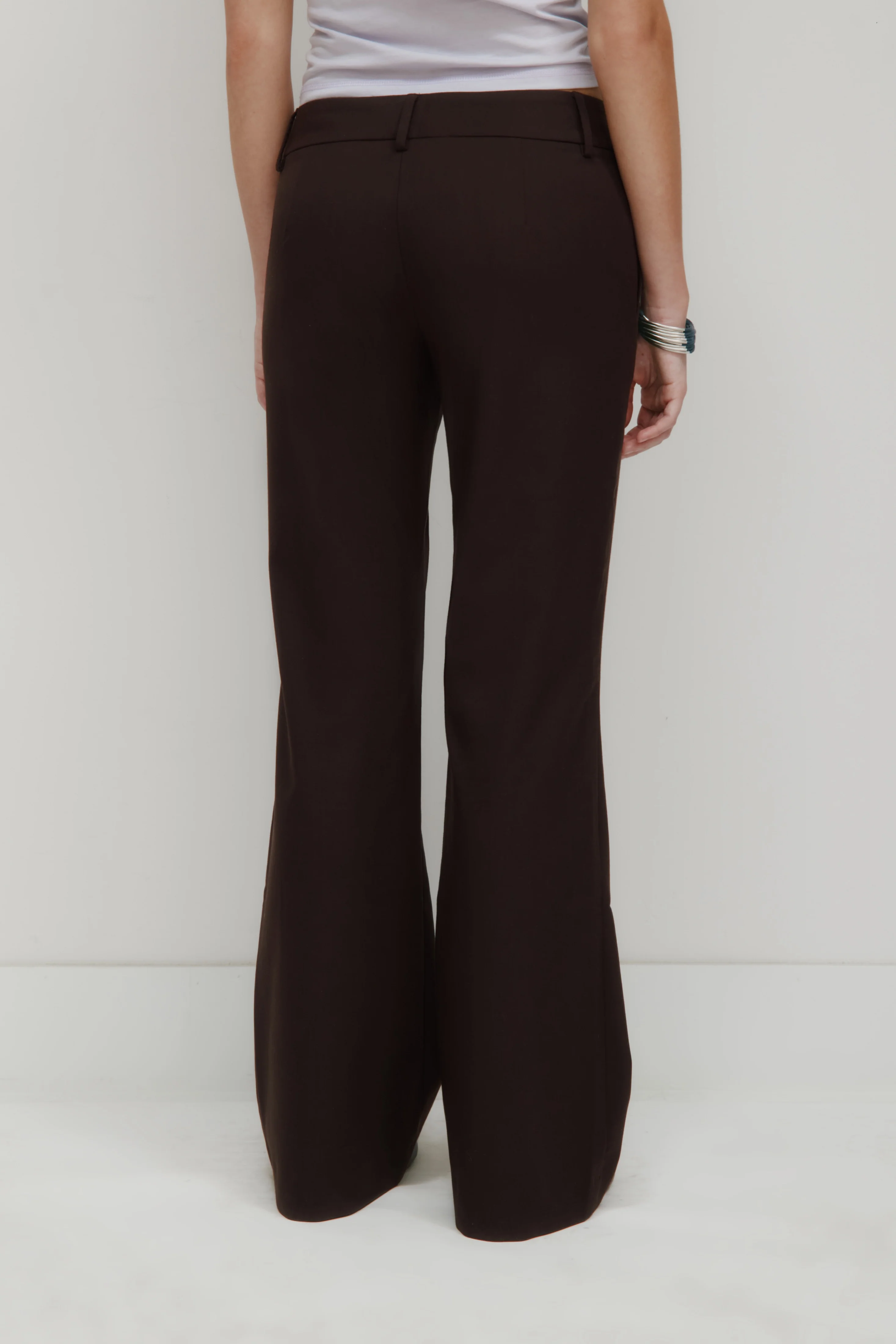 Women's Iman Trouser in Espresso - Image 4