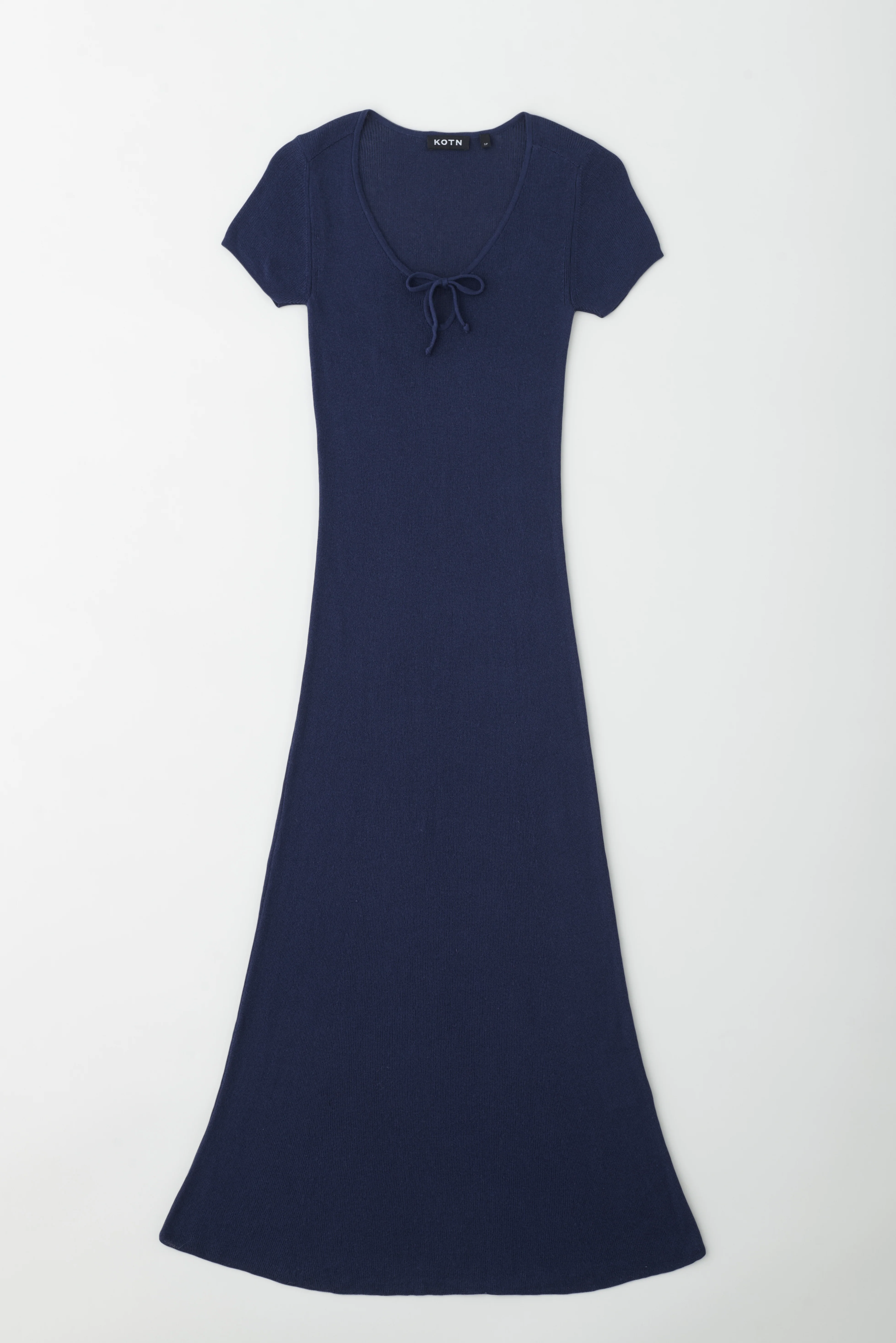 Women's Iris Knit Dress in Midnight - Image 7