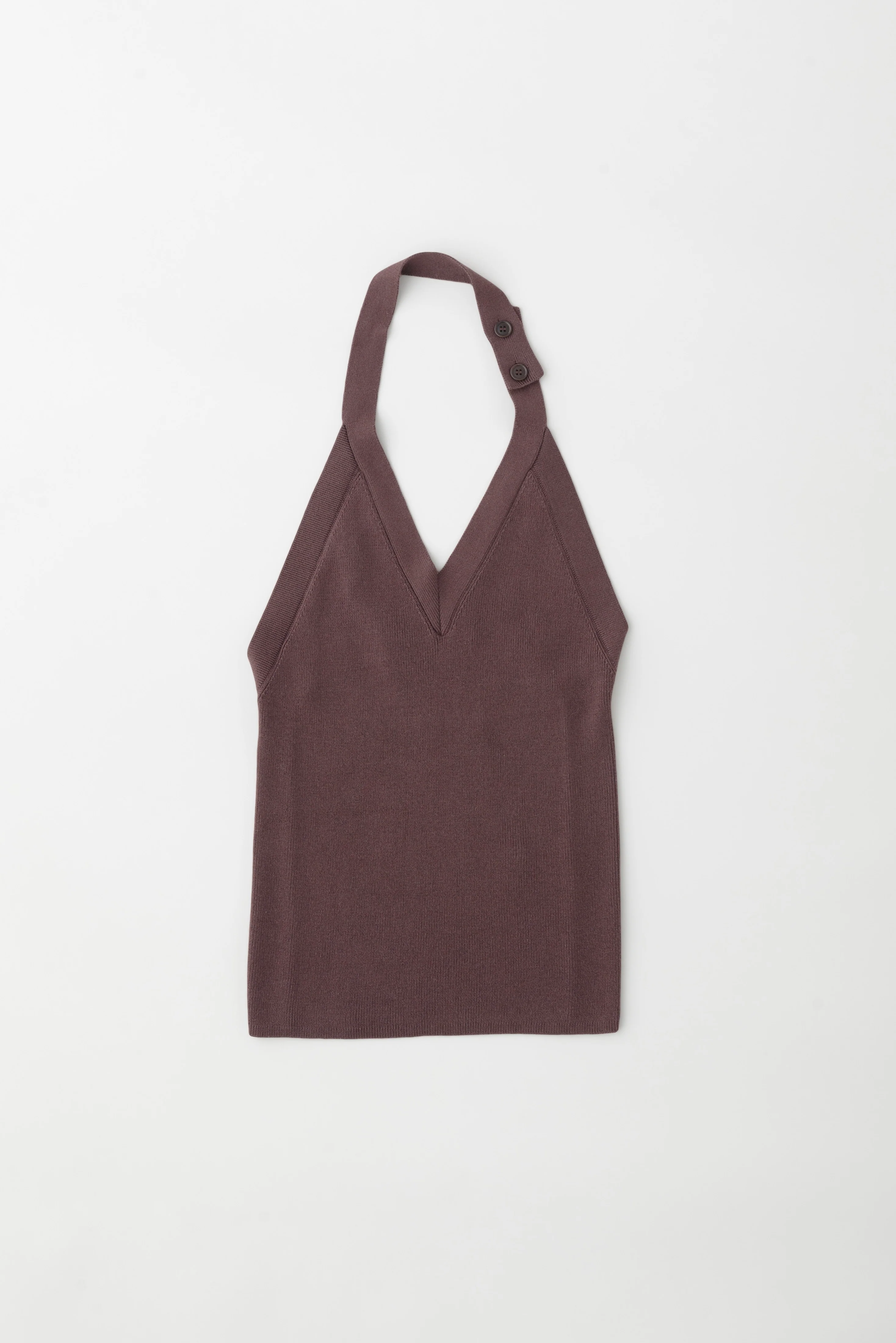 Women's Iris Knit Halter in Cocoa - Image 8