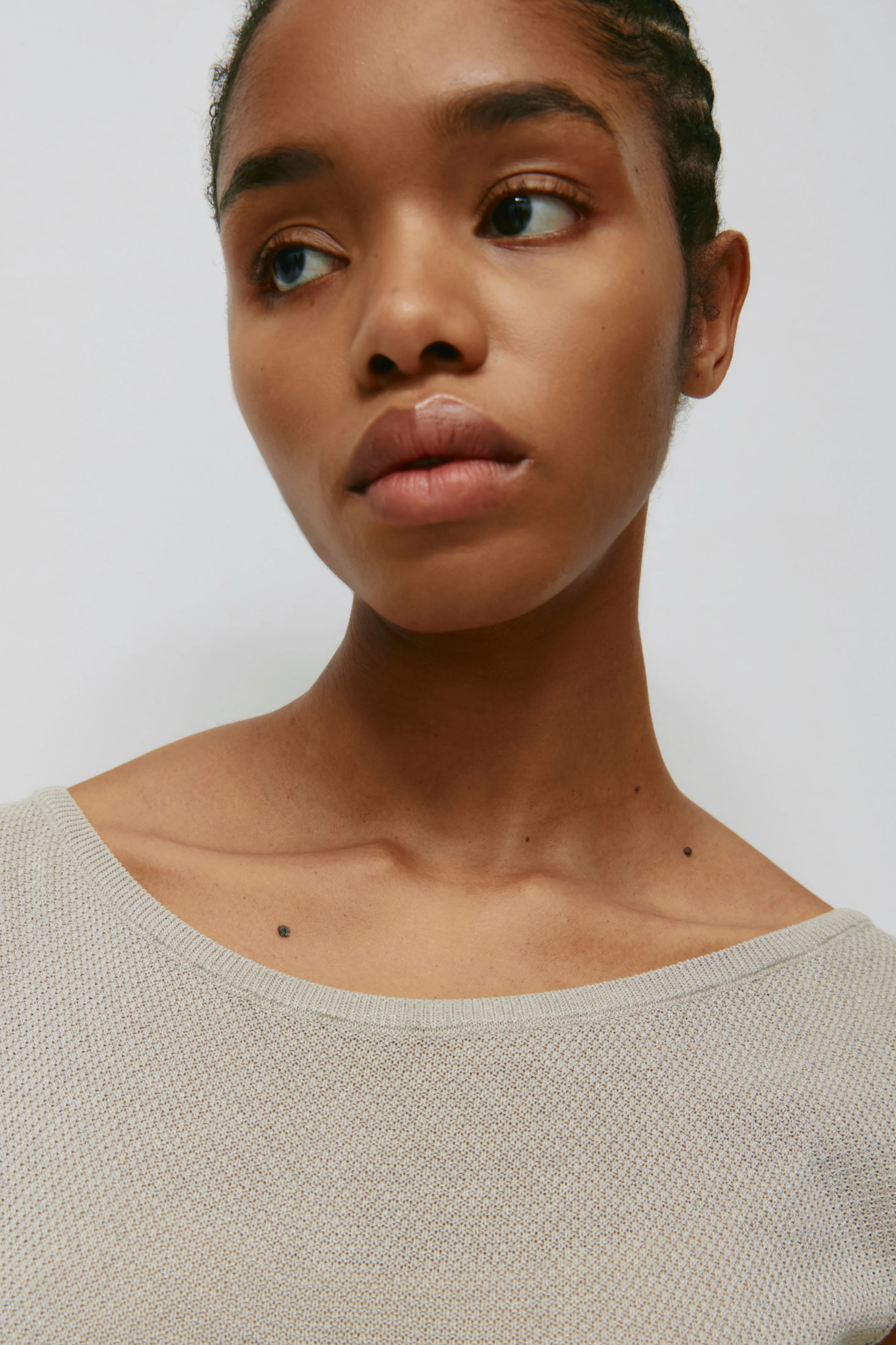 Women's Kenza Boatneck Tank in Lino - Image 3