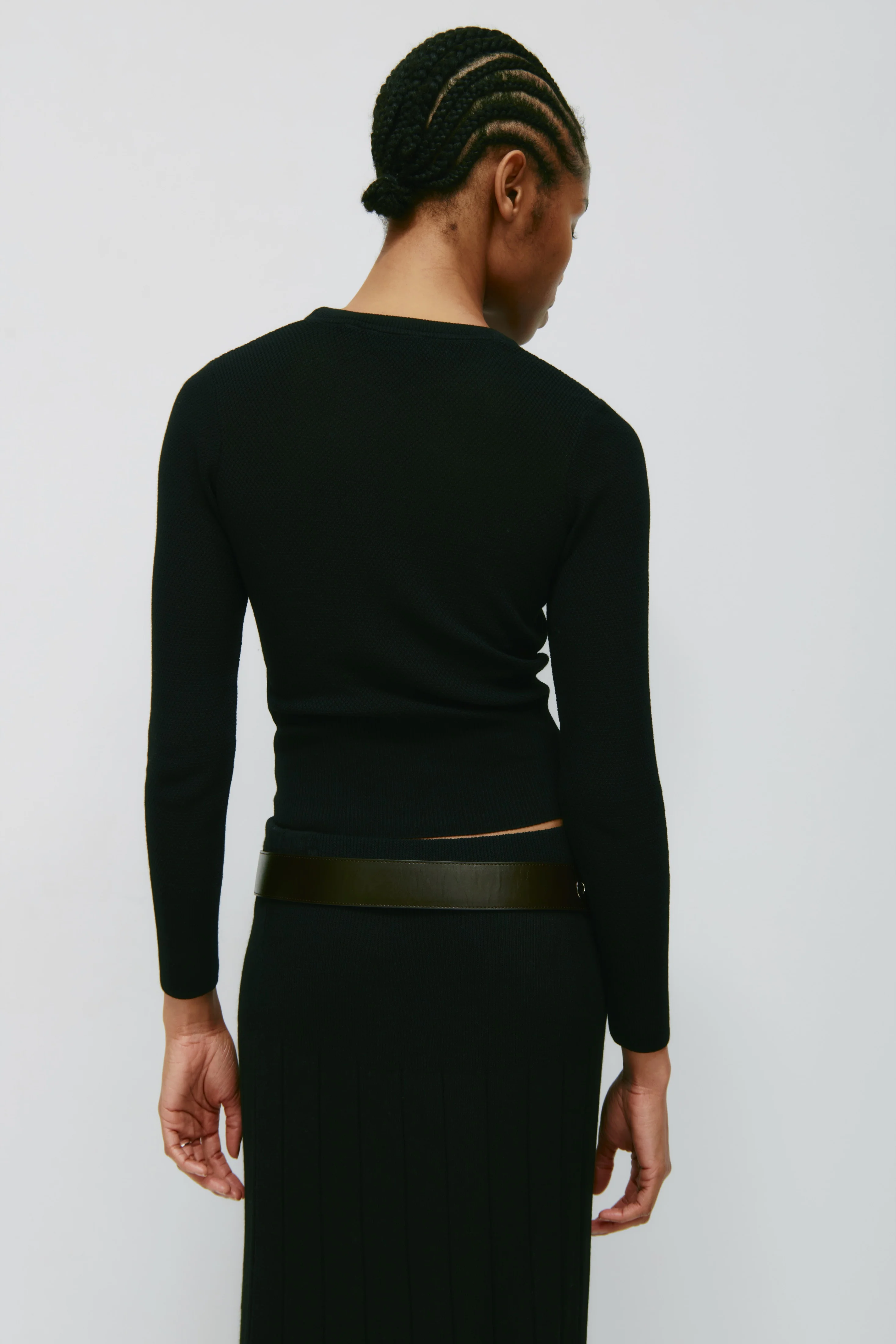 Women's Kenza Kissing Cardi in Black - Image 3