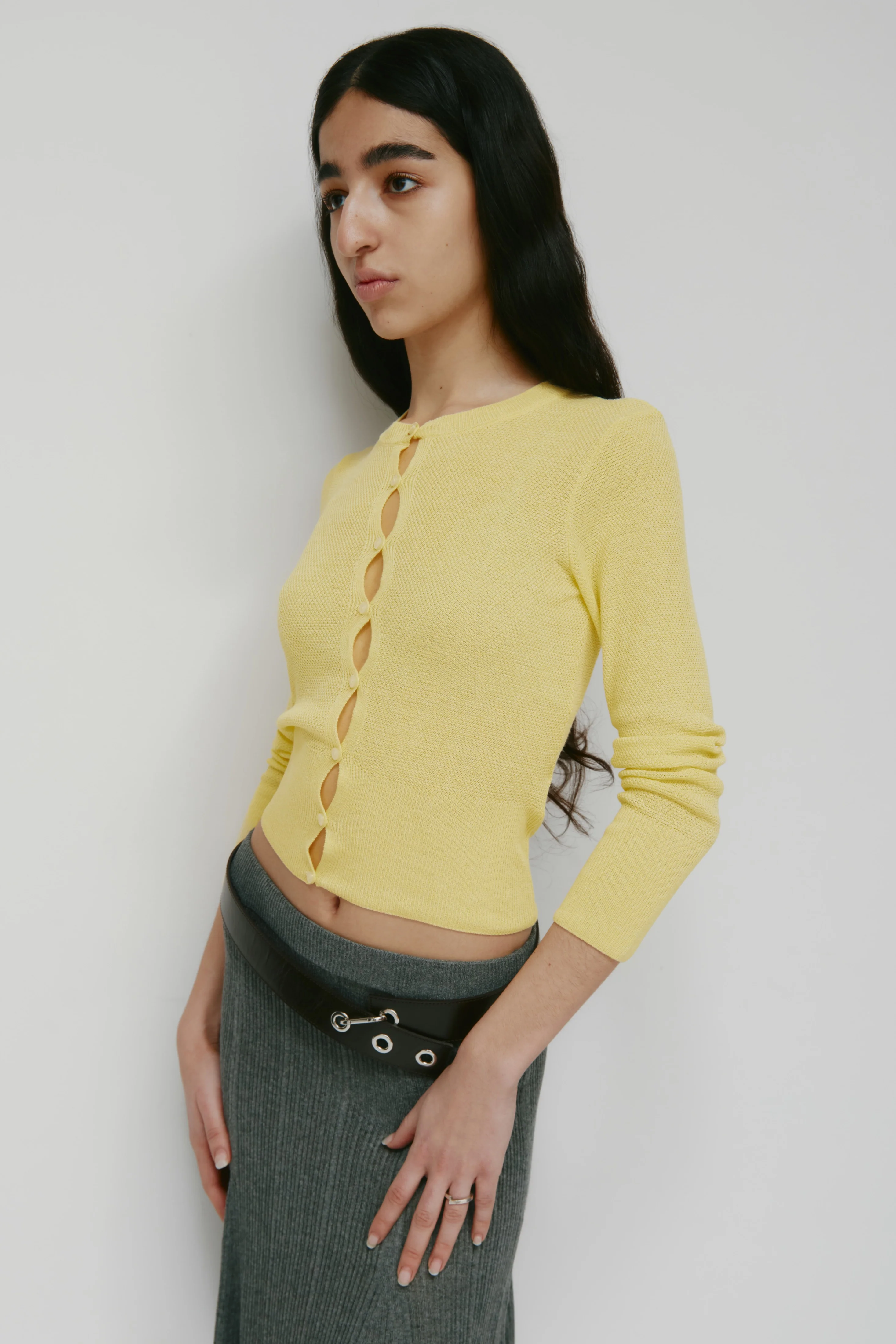 Women's Kenza Kissing Cardi in Sorbet - Image 4