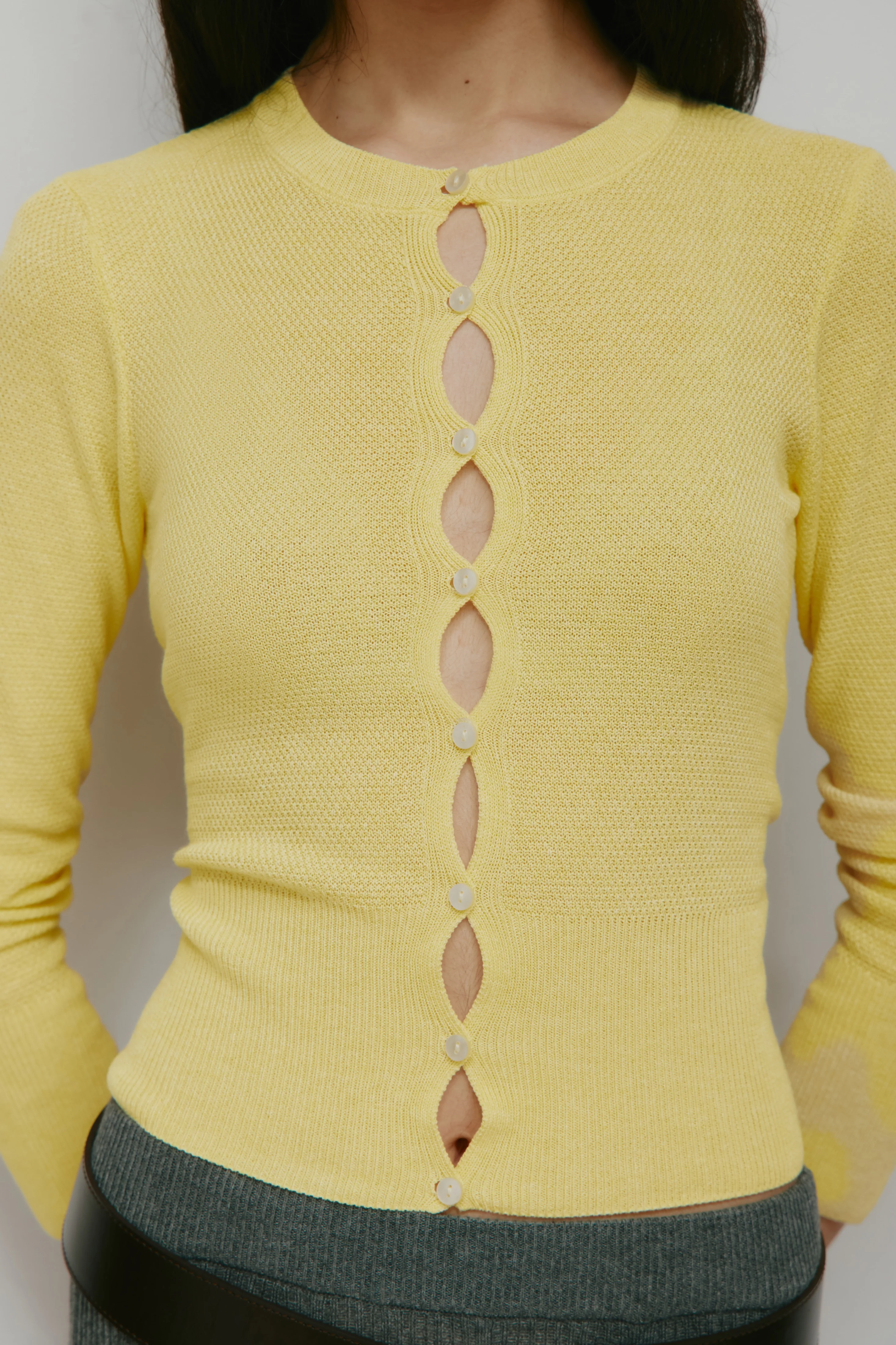 Women's Kenza Kissing Cardi in Sorbet - Image 6