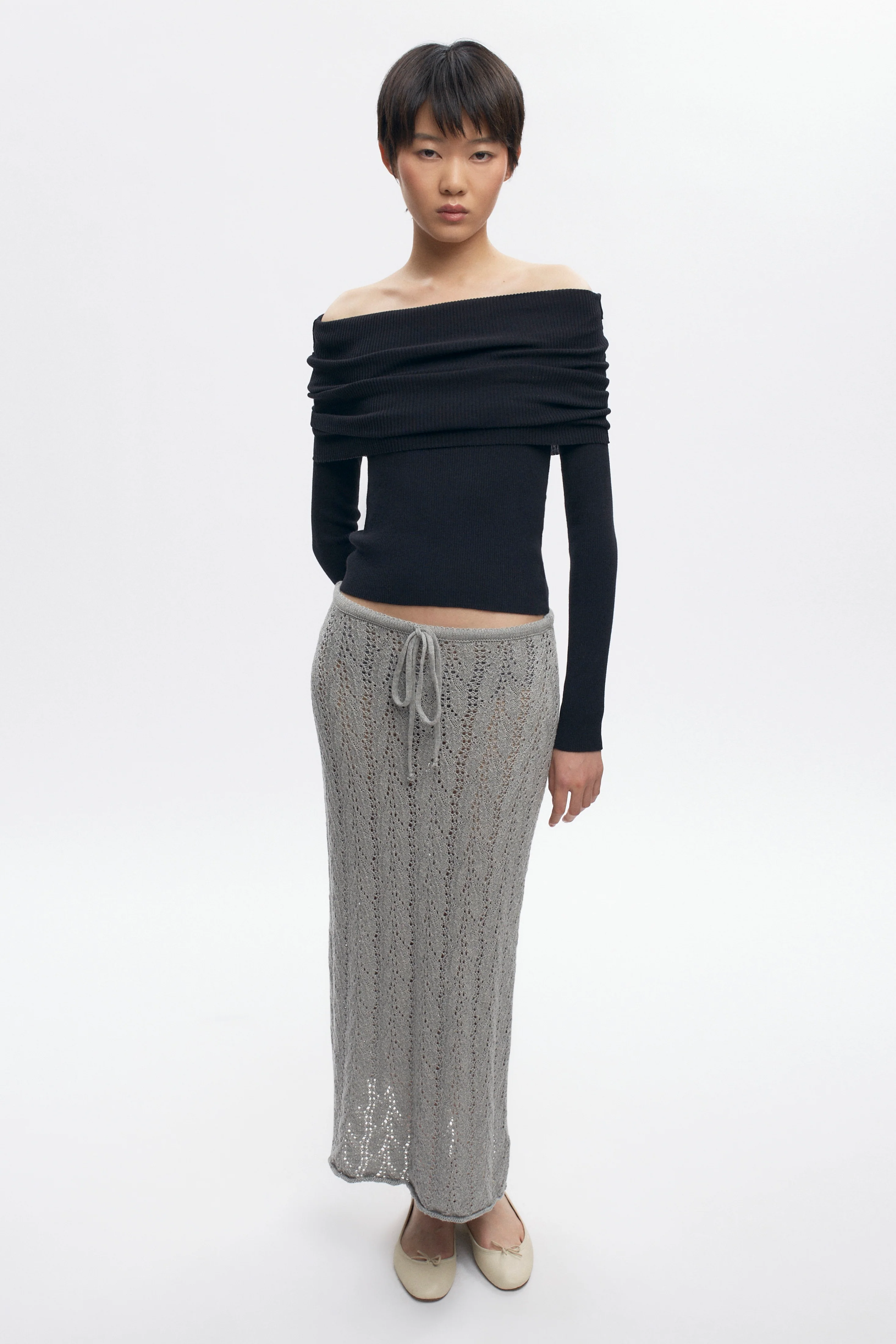 Women's Kornesh Longsleeve in Black - Image 4