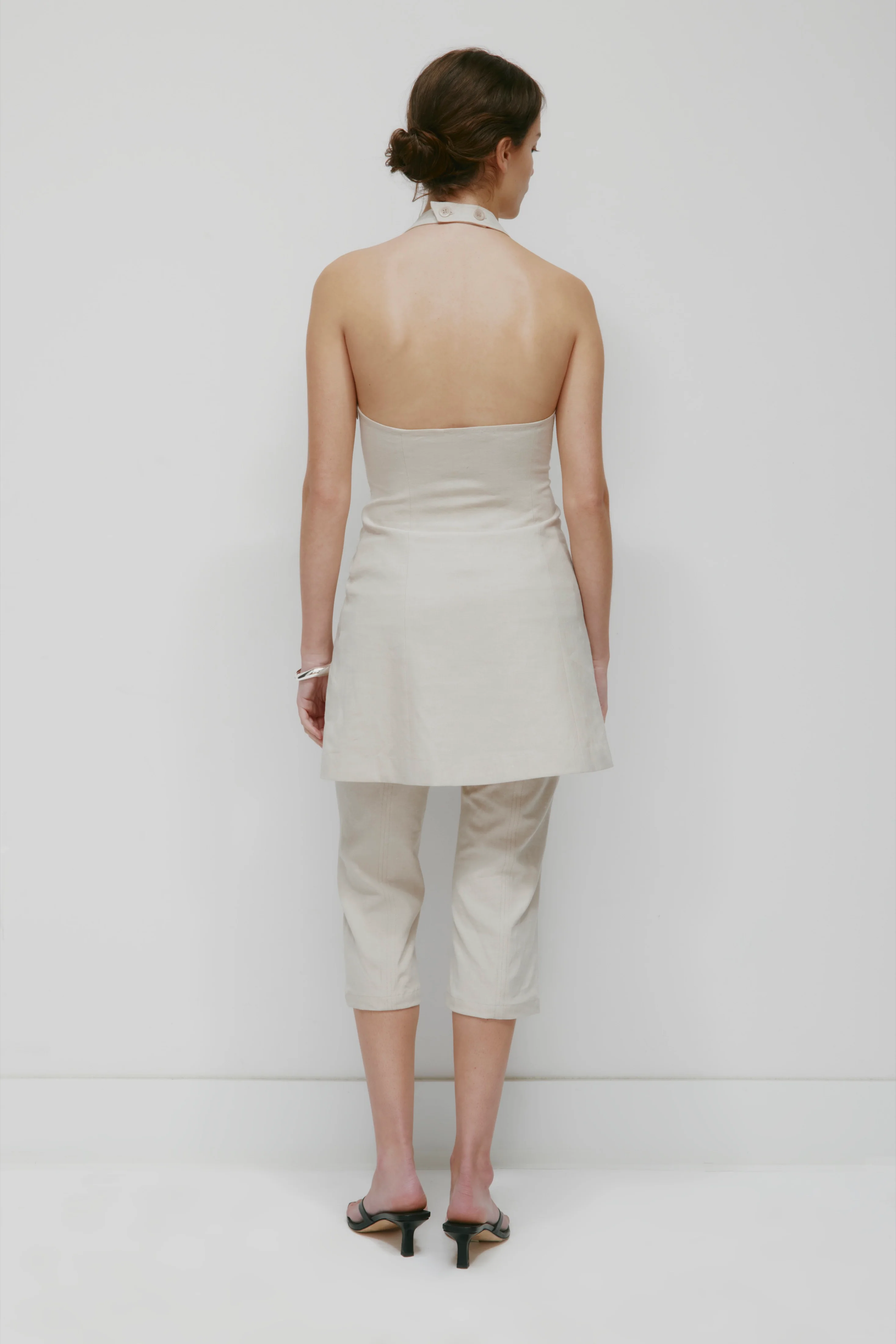 Women's Linen Halter Dress - Image 6