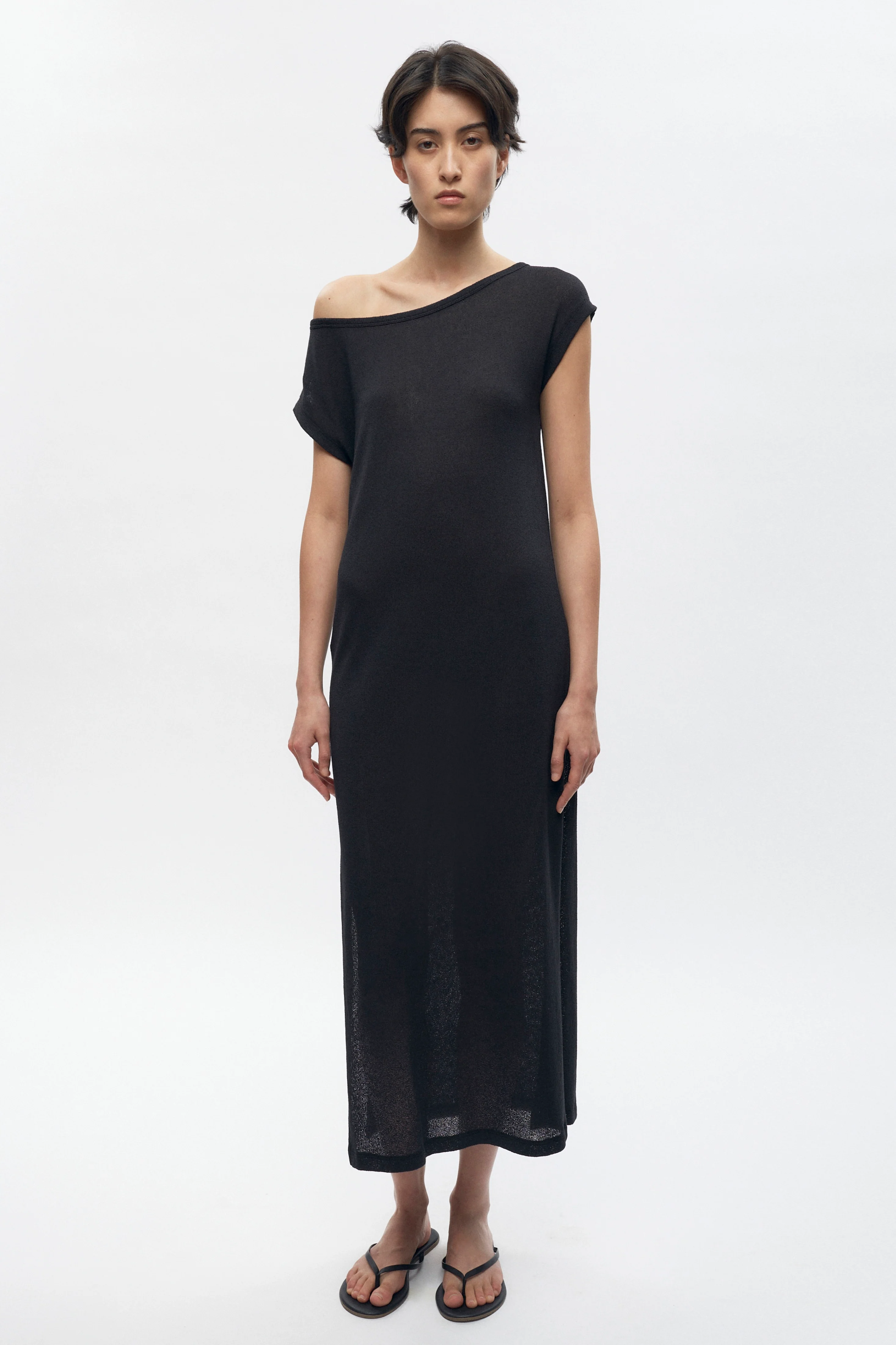 Women's Luxor Jersey Dress in Black