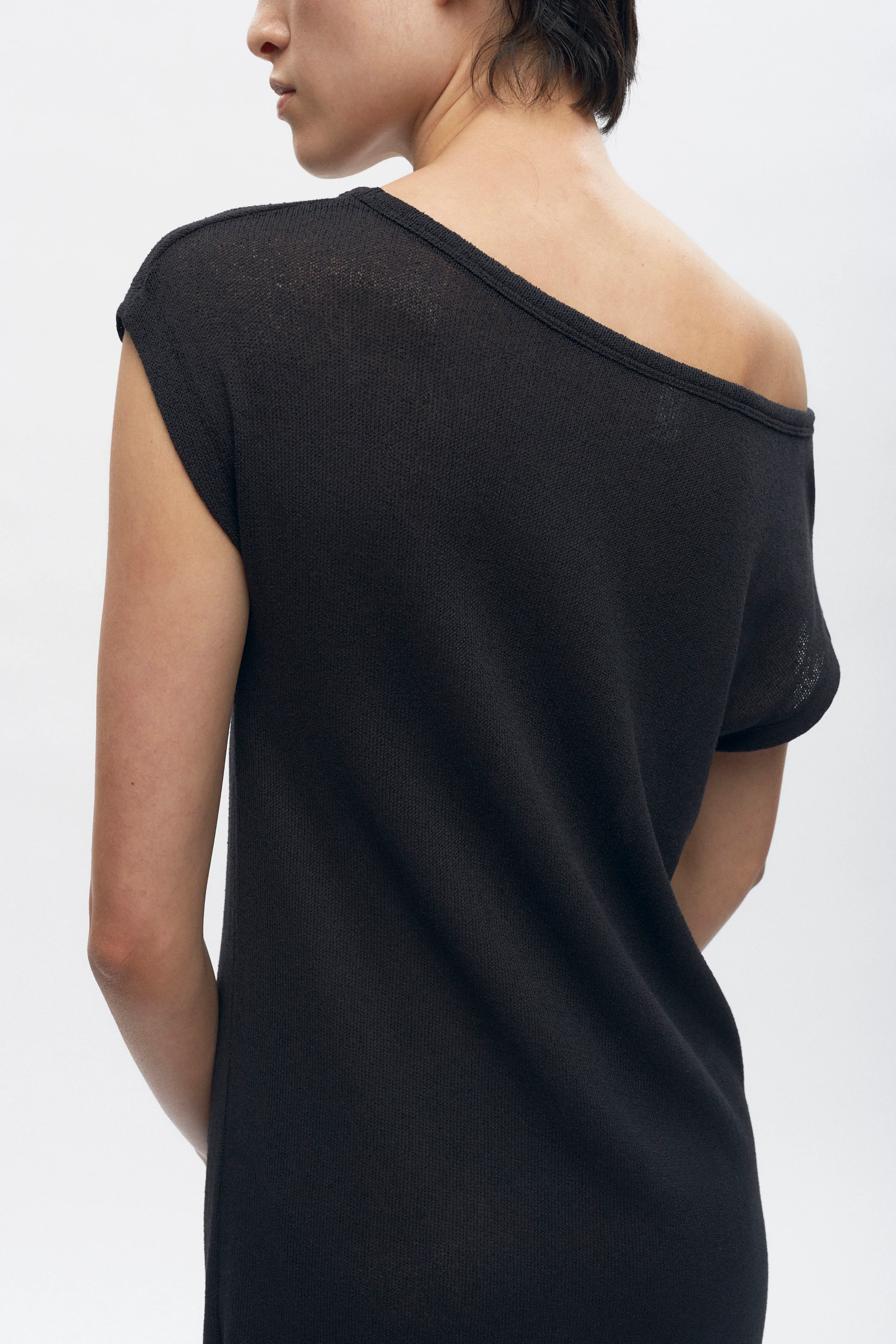 Women's Luxor Jersey Dress in Black - Image 4
