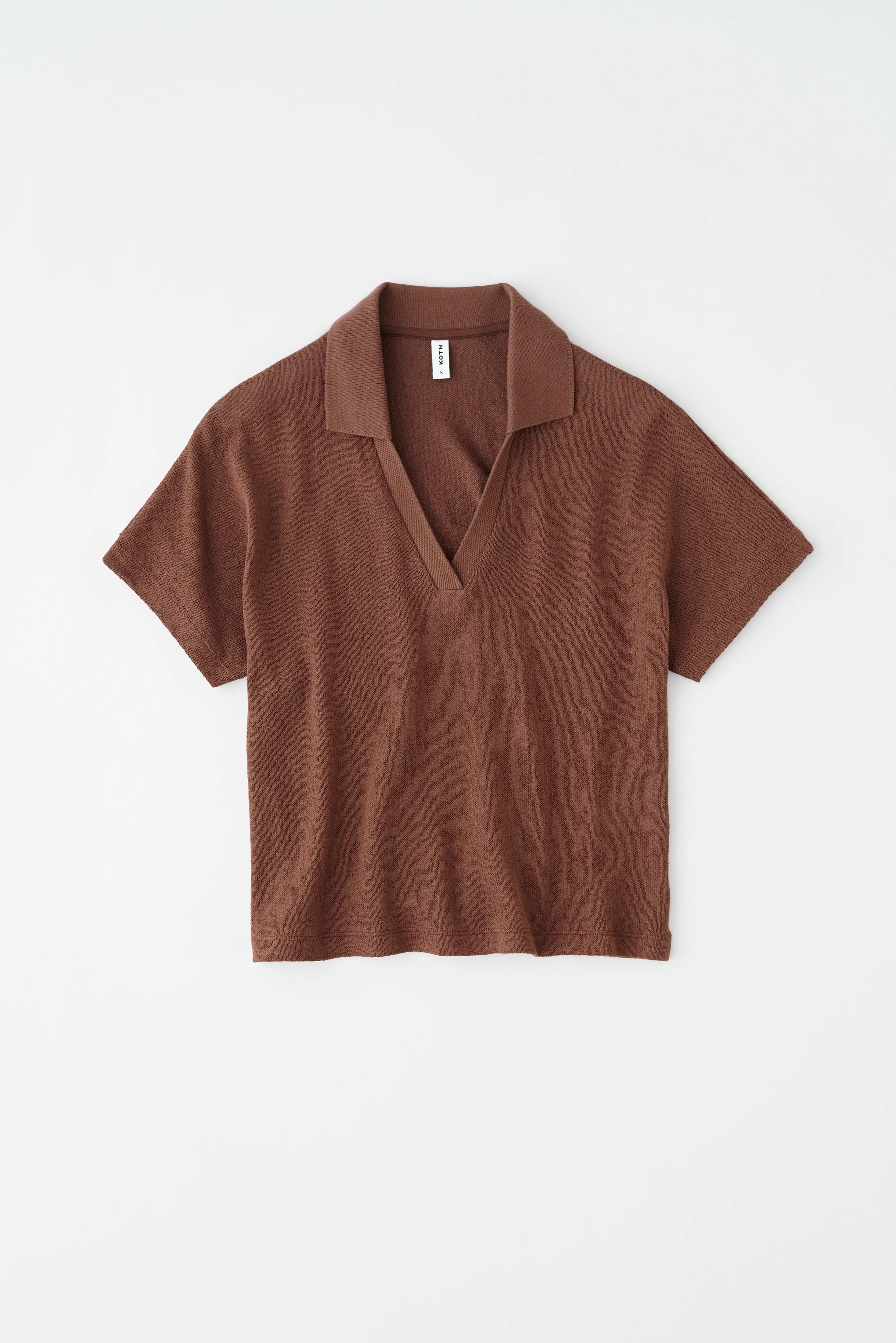 Women's Luxor Jersey Polo in Cappuccino - Image 5