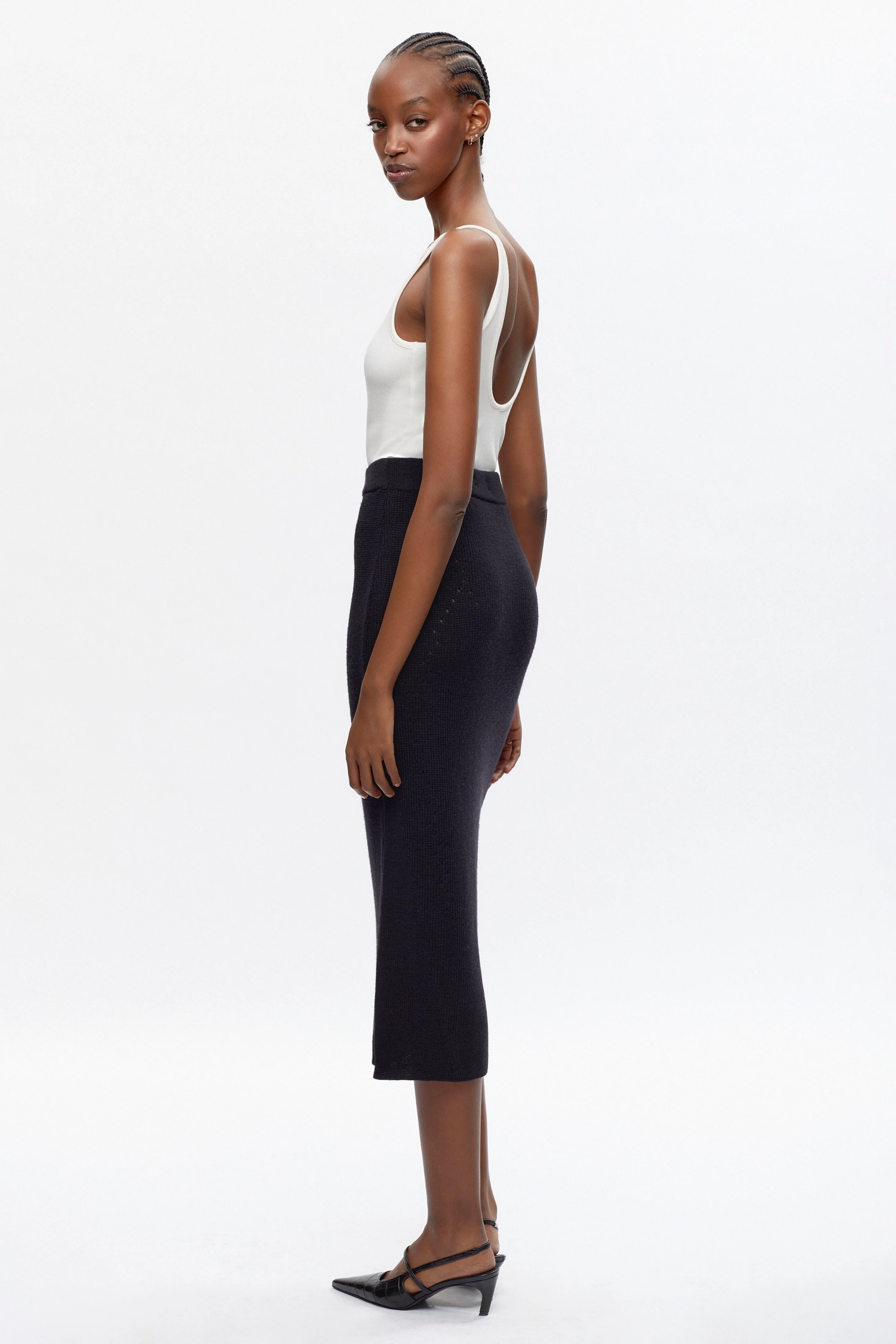 Women's Maadi Skirt in Black - Image 2