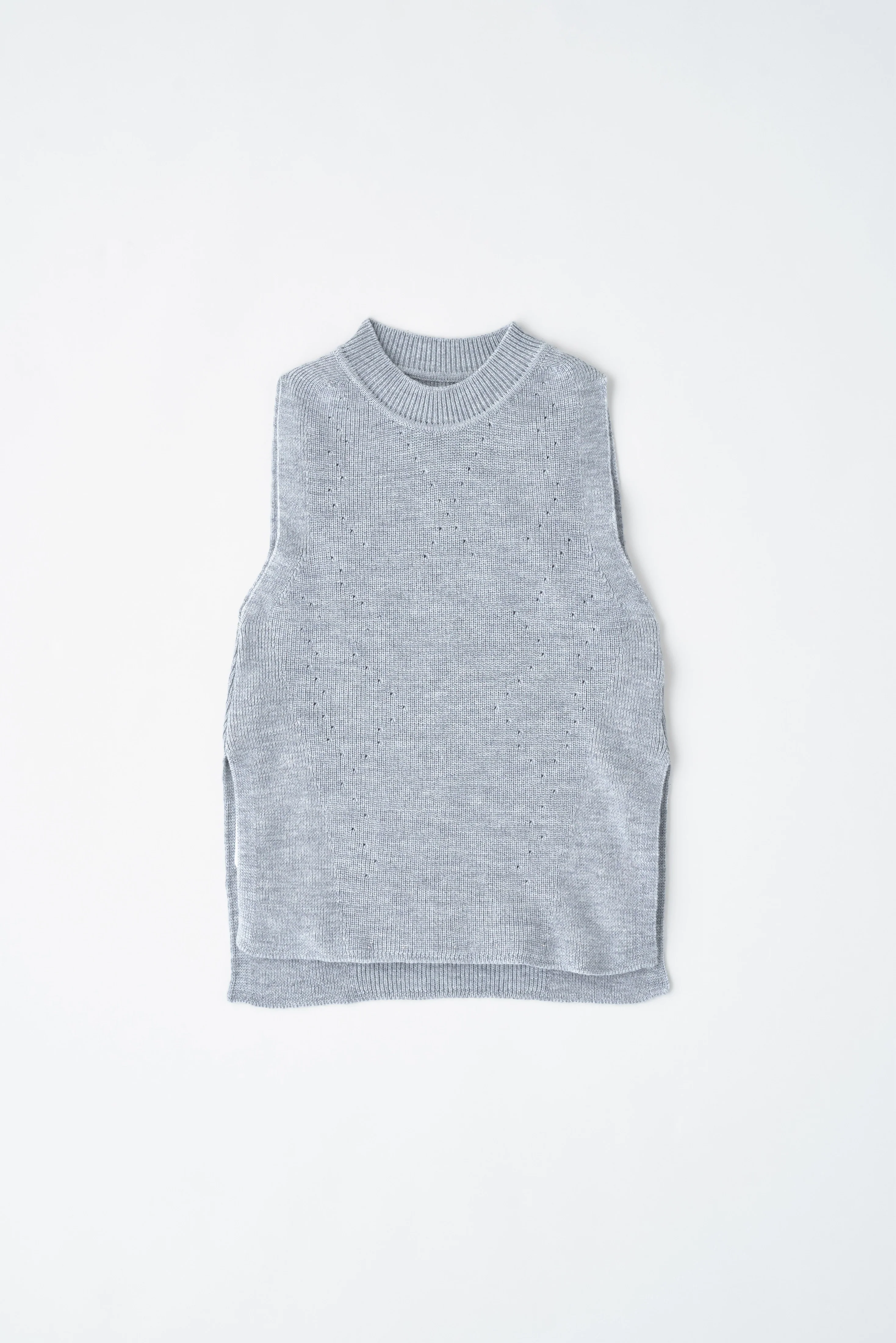 Women's Maadi Vest in Heather Grey - Image 6