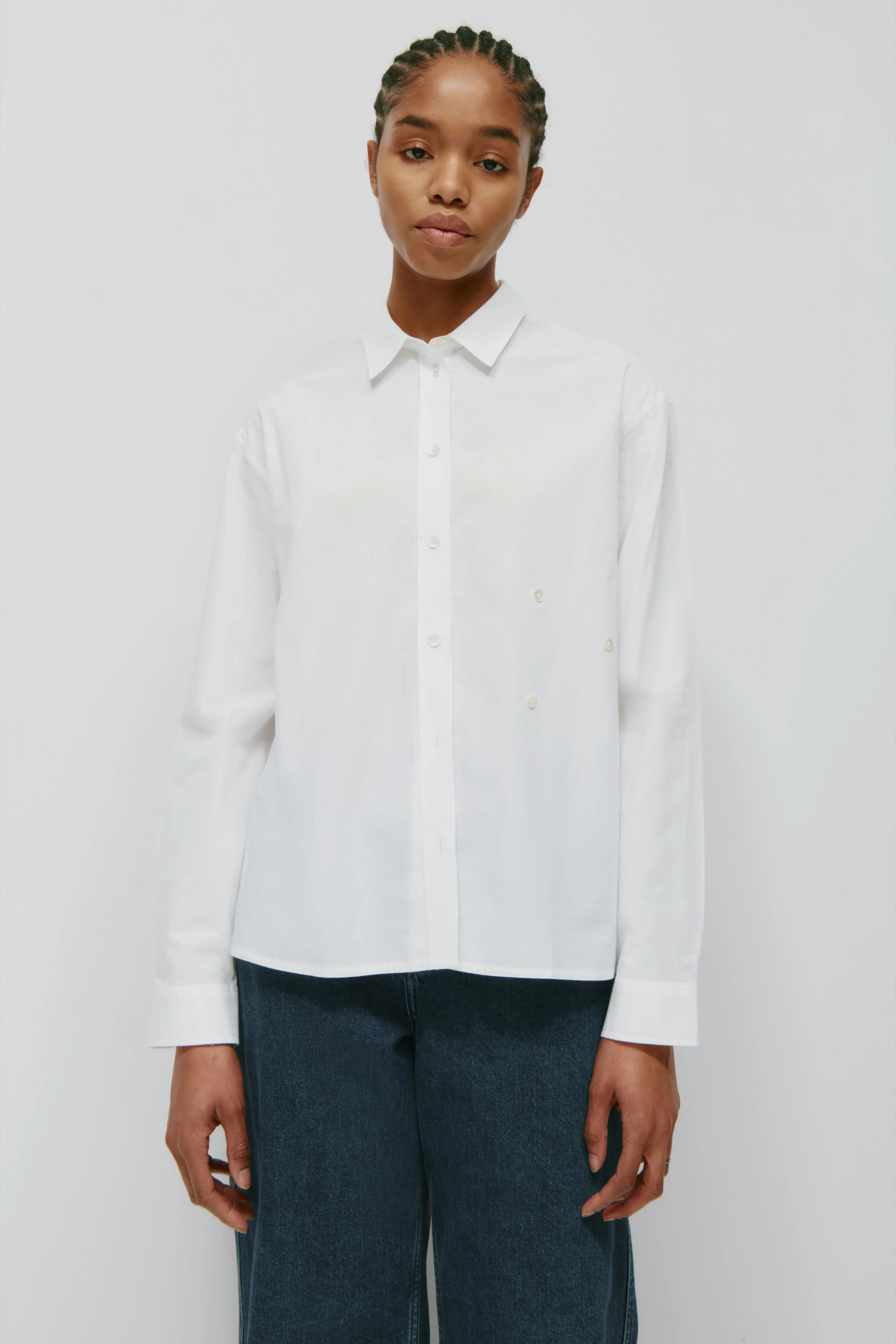 Women's Maraaya Shirt in White - Image 3